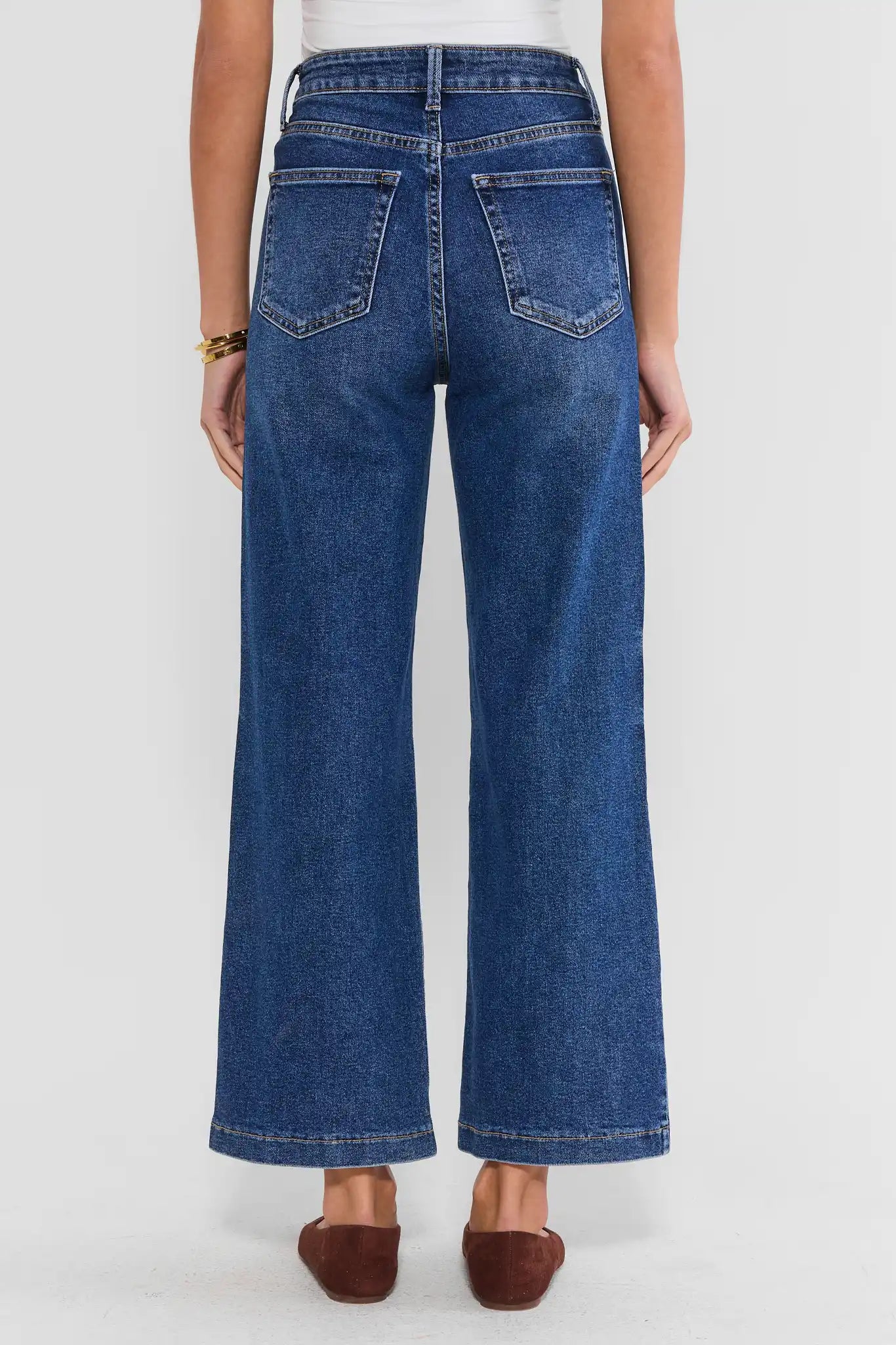 Kimberly Medium Wash Wide Leg Jeans
