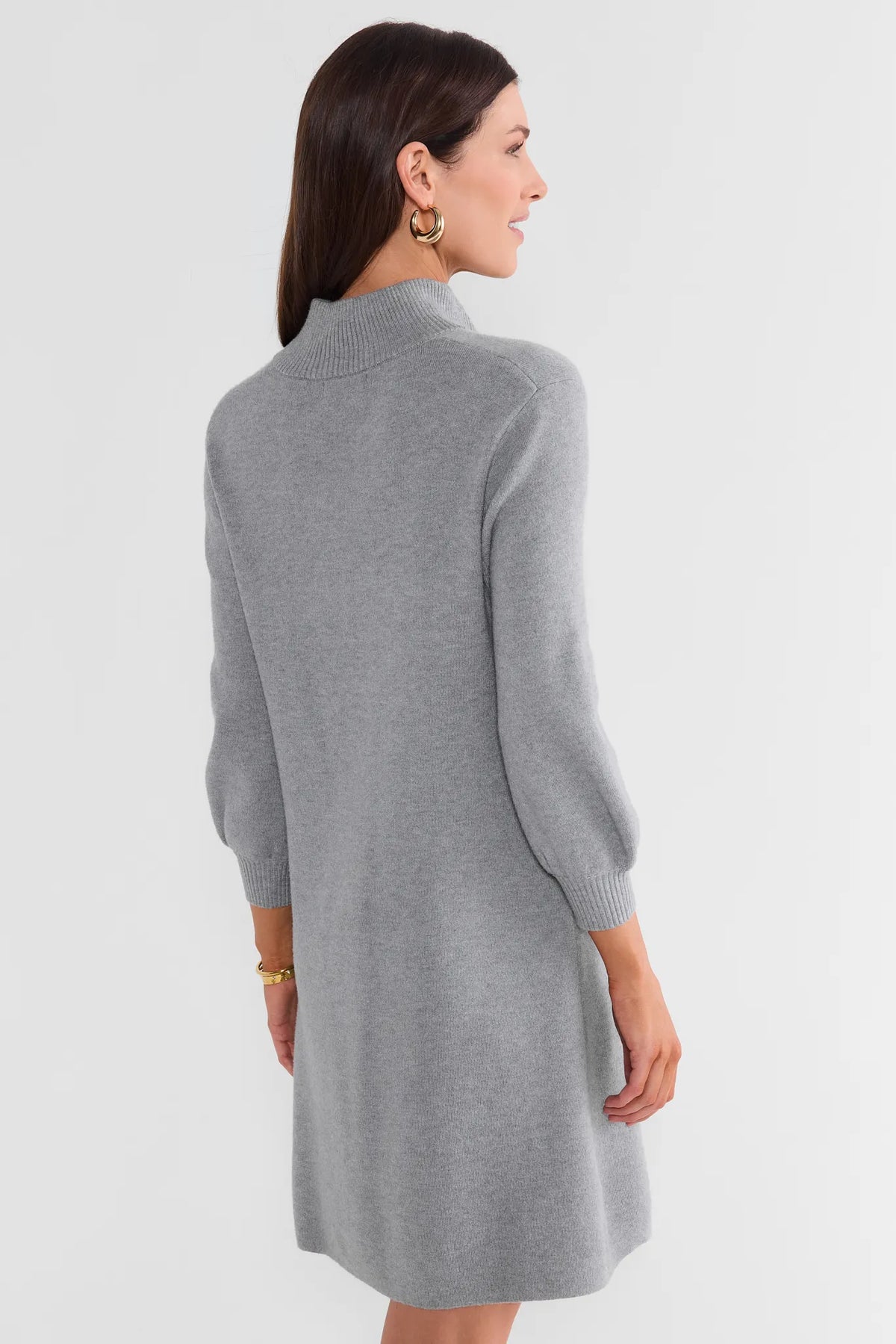 Gwyneth Gray Knit Short Dress