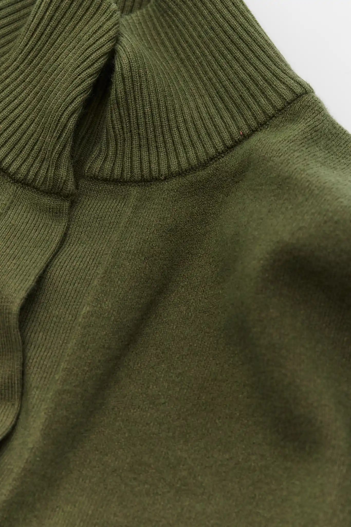 Gwyneth Olive Knit Sweater