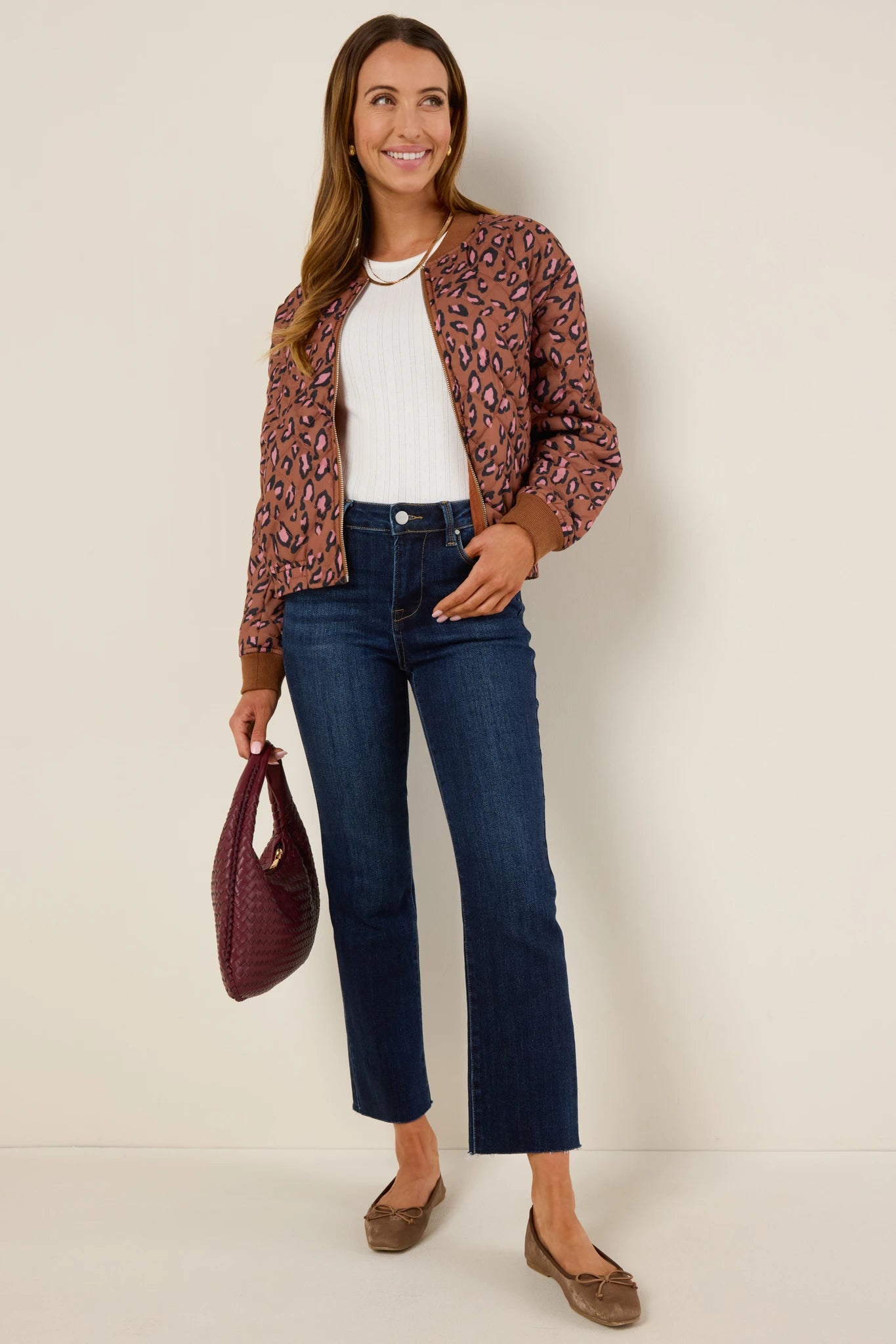 Becca Dark Wash Kick Flare Jeans