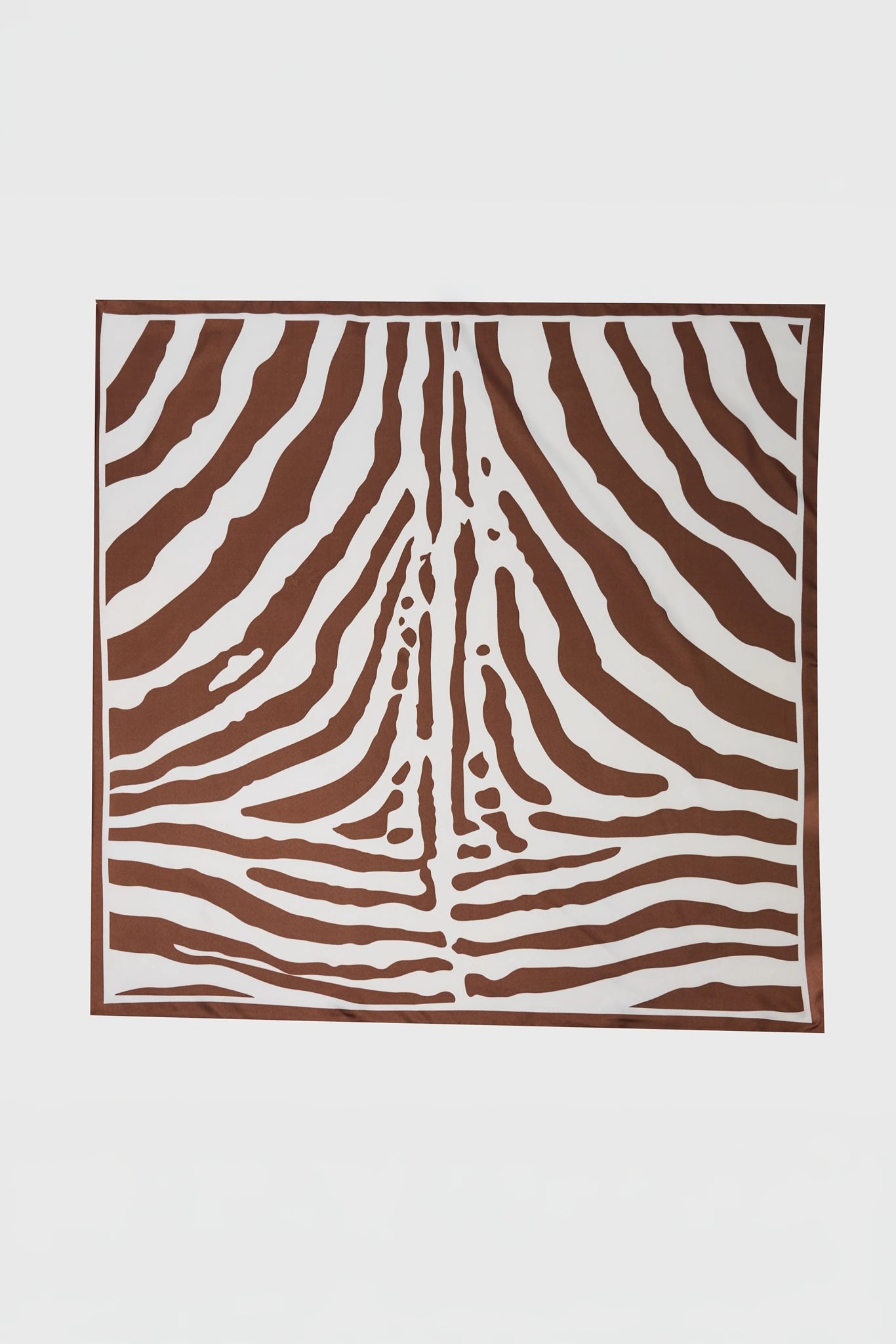 Zebra print pattern on a white background