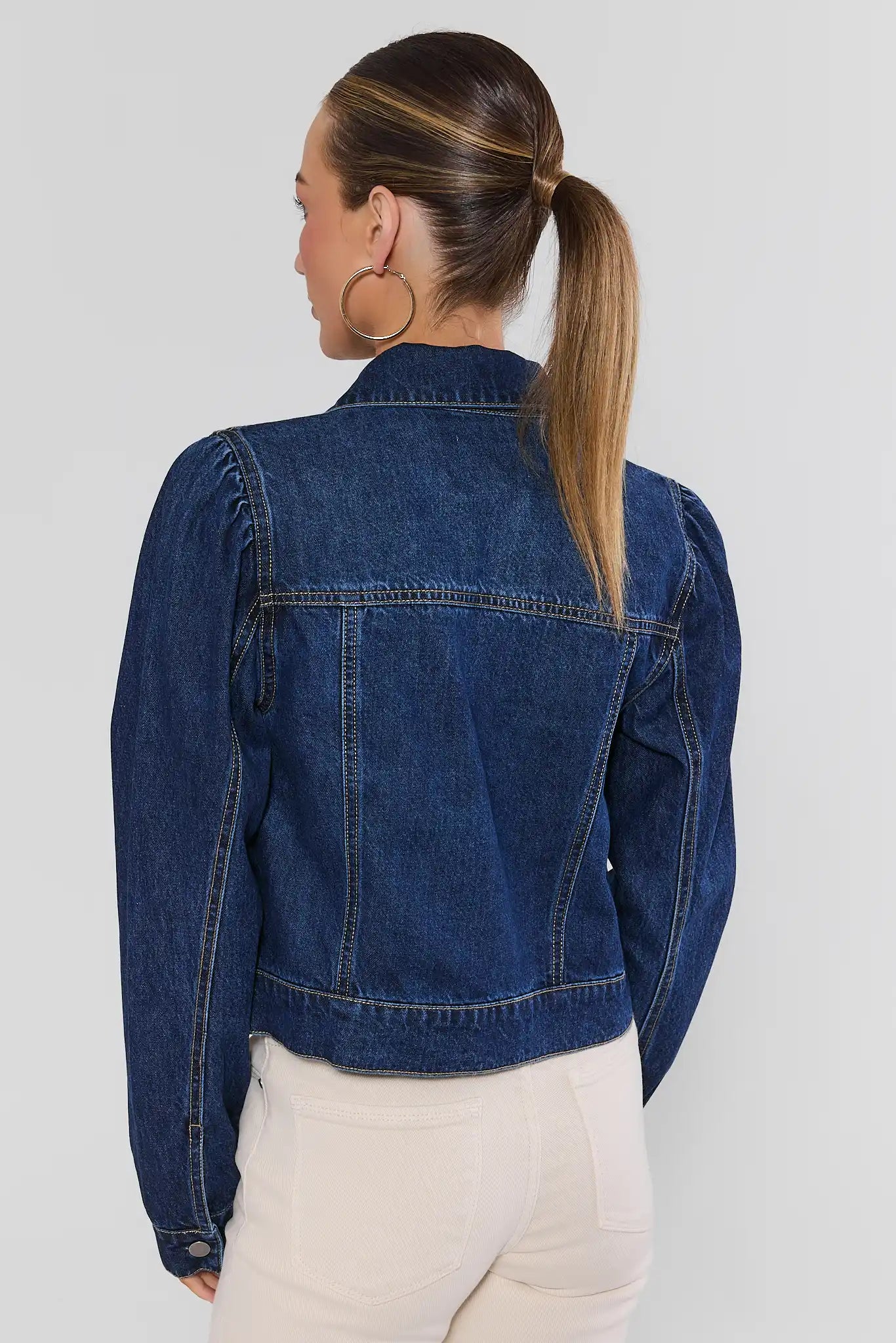 Roxanna Dark Wash Denim Jacket
