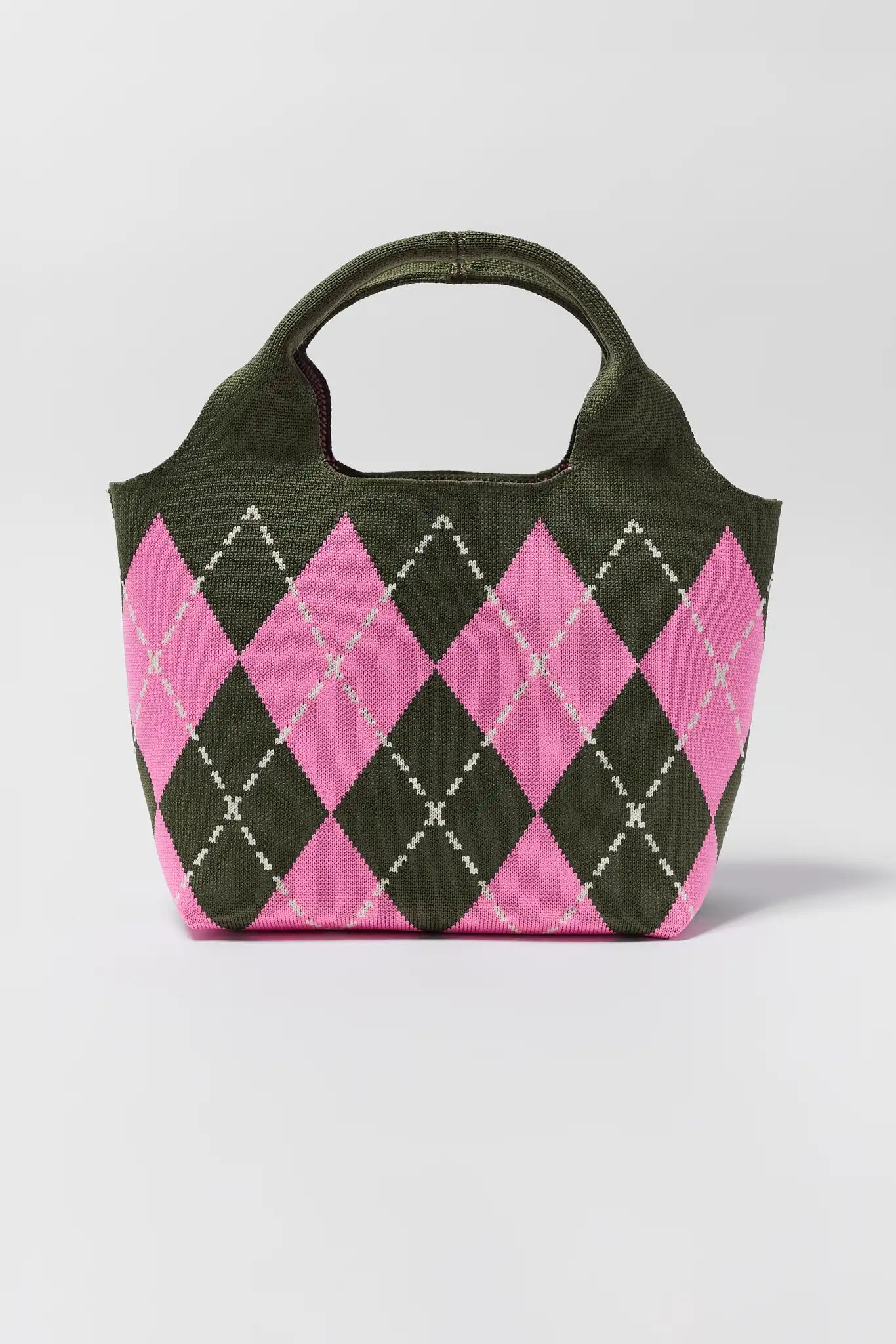 Robbie Printed Woven Bucket Bag