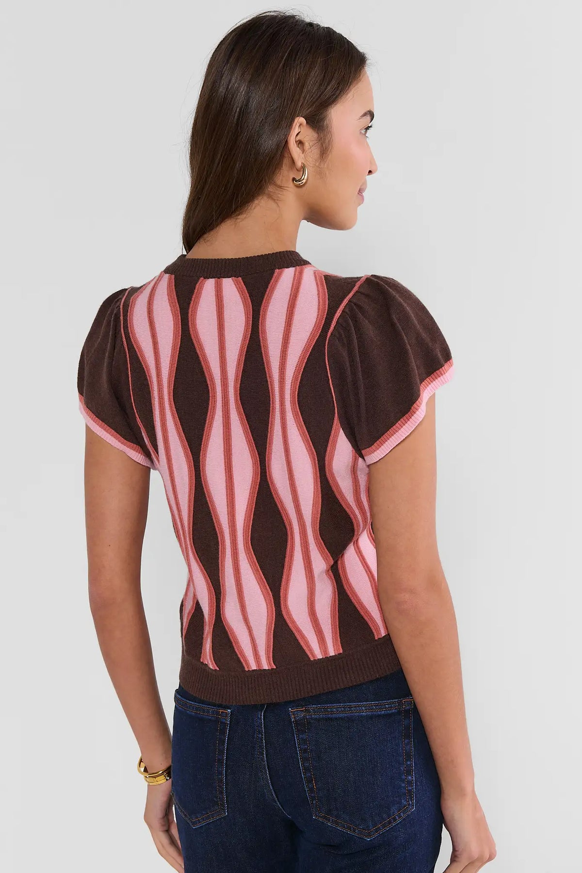 Donnelly Brown Sweater by THML