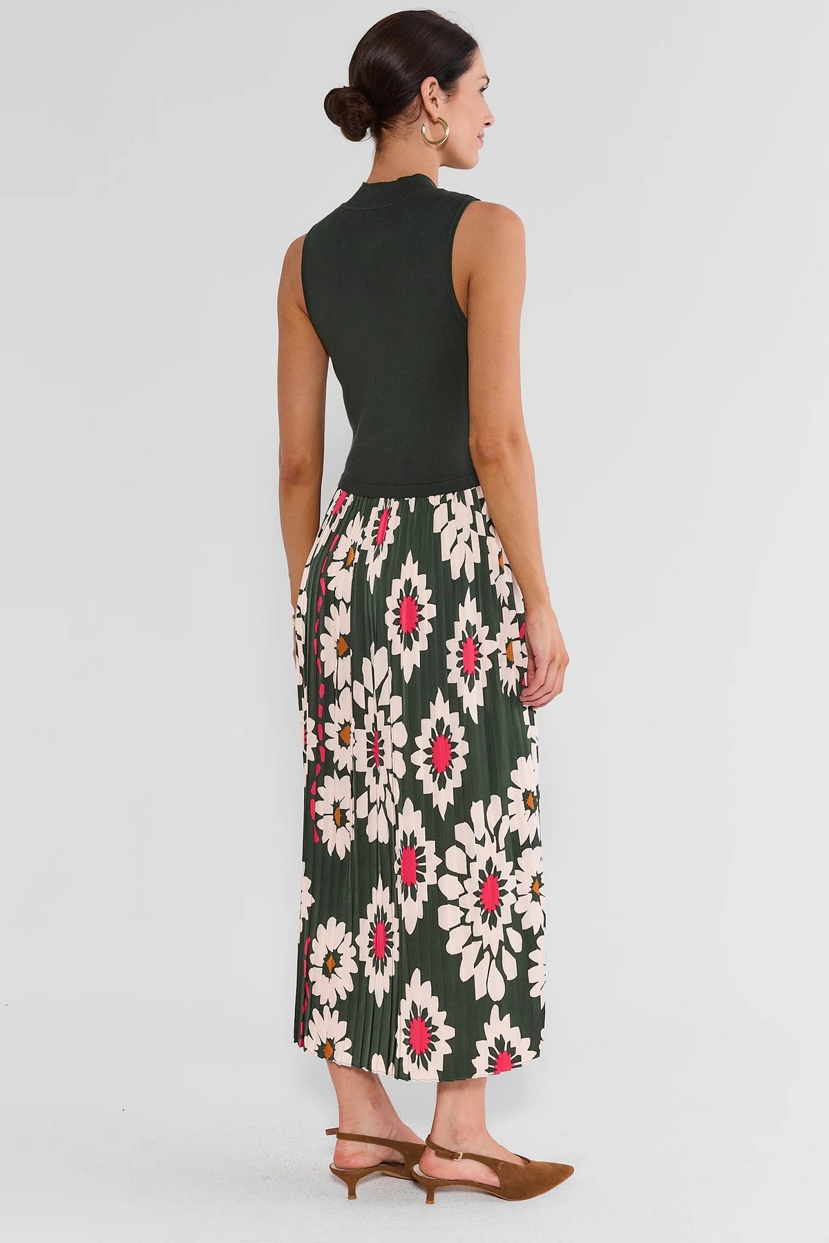 Marcia Green Midi Dress