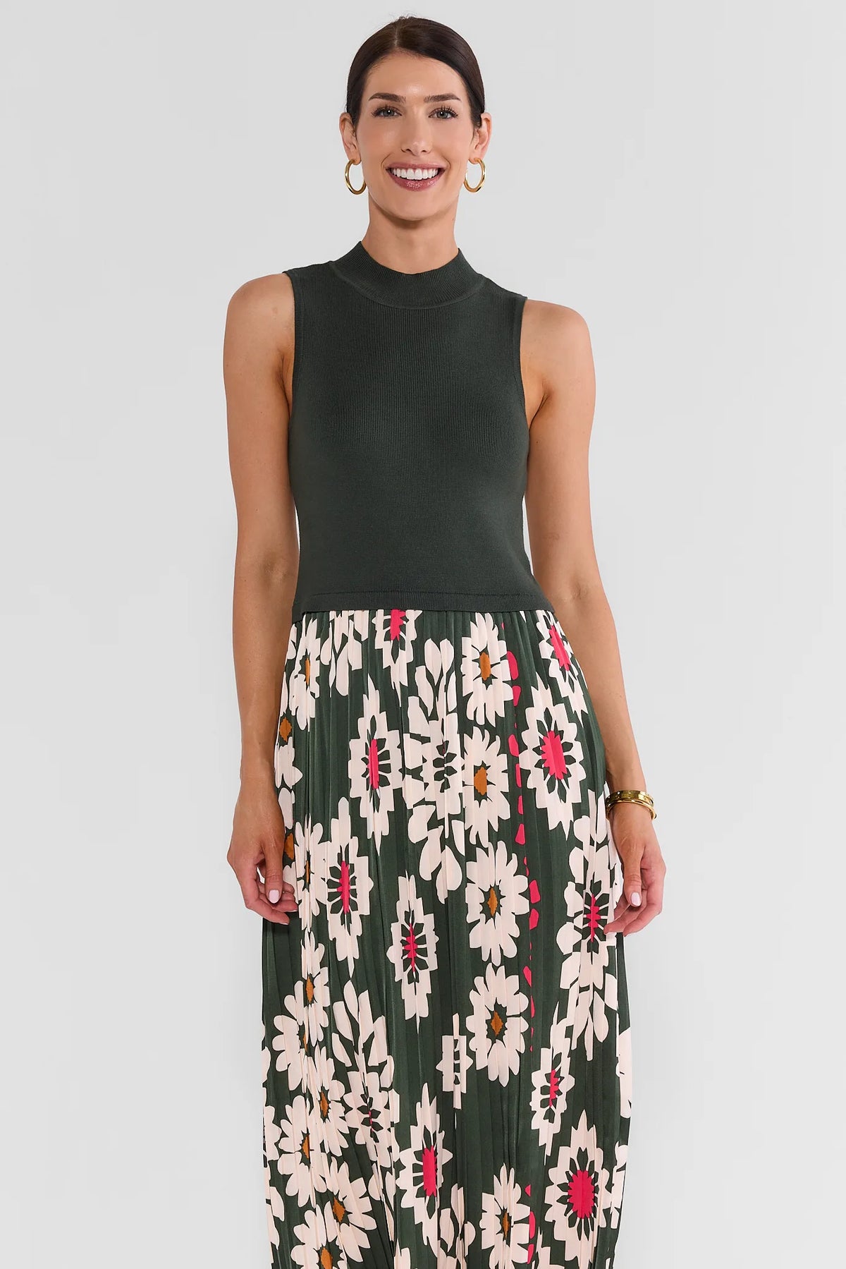 Marcia Green Midi Dress