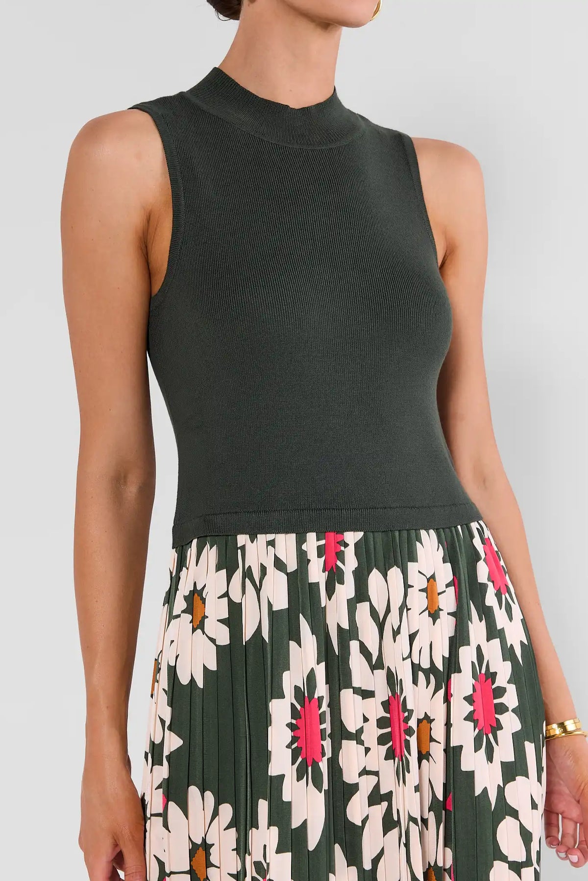 Marcia Green Midi Dress