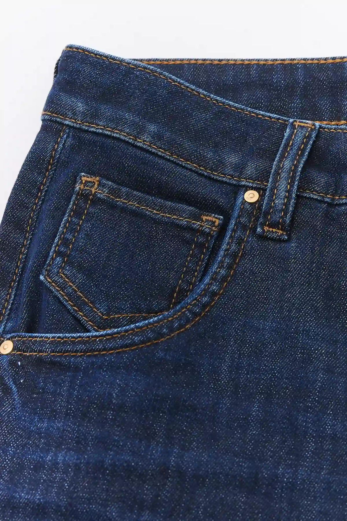 Maya Dark Wide Leg Jeans by KUT