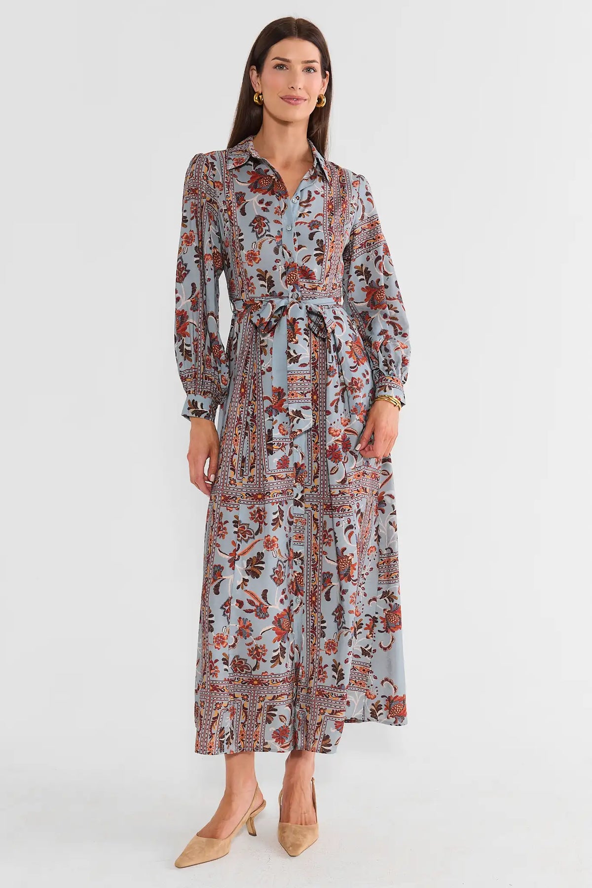 Effie Grey Floral Maxi Dress