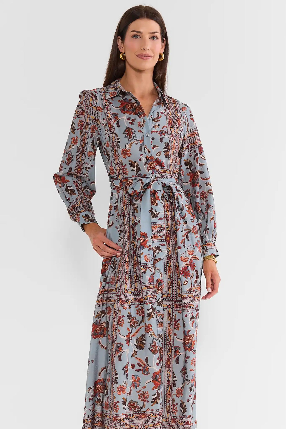 Effie Grey Floral Maxi Dress