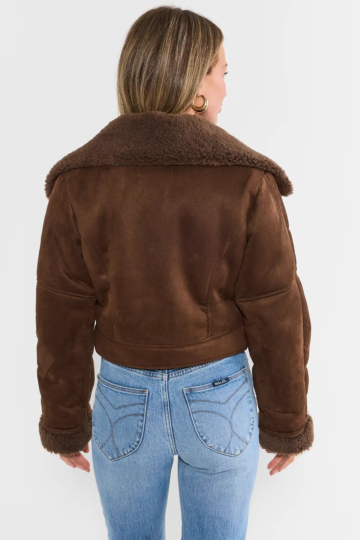 Logan Chocolate Sherpa Jacket