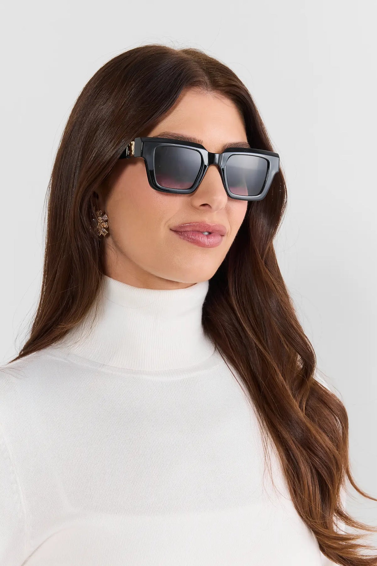 Black Square Sunglasses