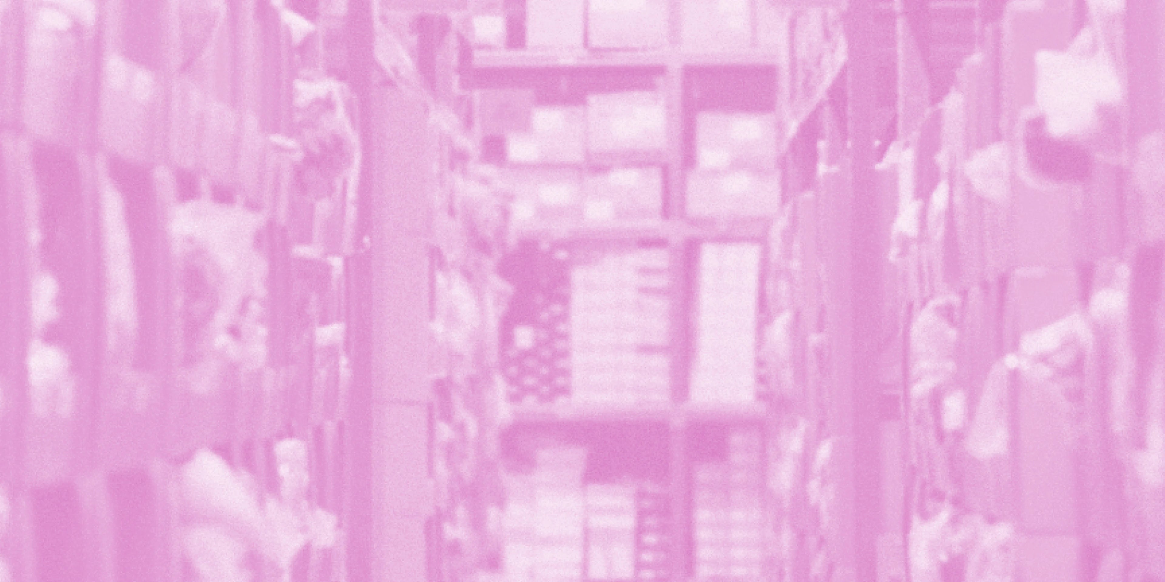 Pink textured pattern with geometric shapes