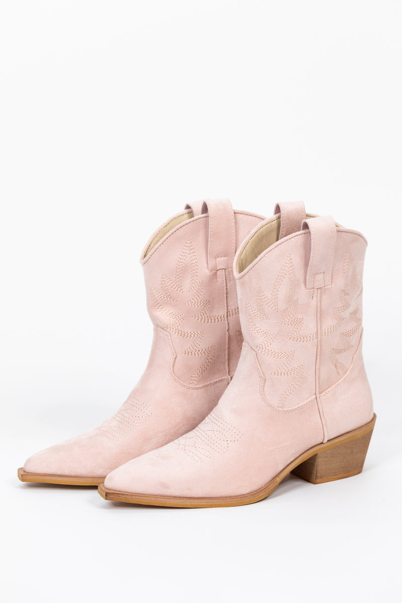 Light store pink booties