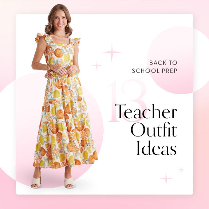 Back to School Prep: 13 Teacher Outfit Ideas