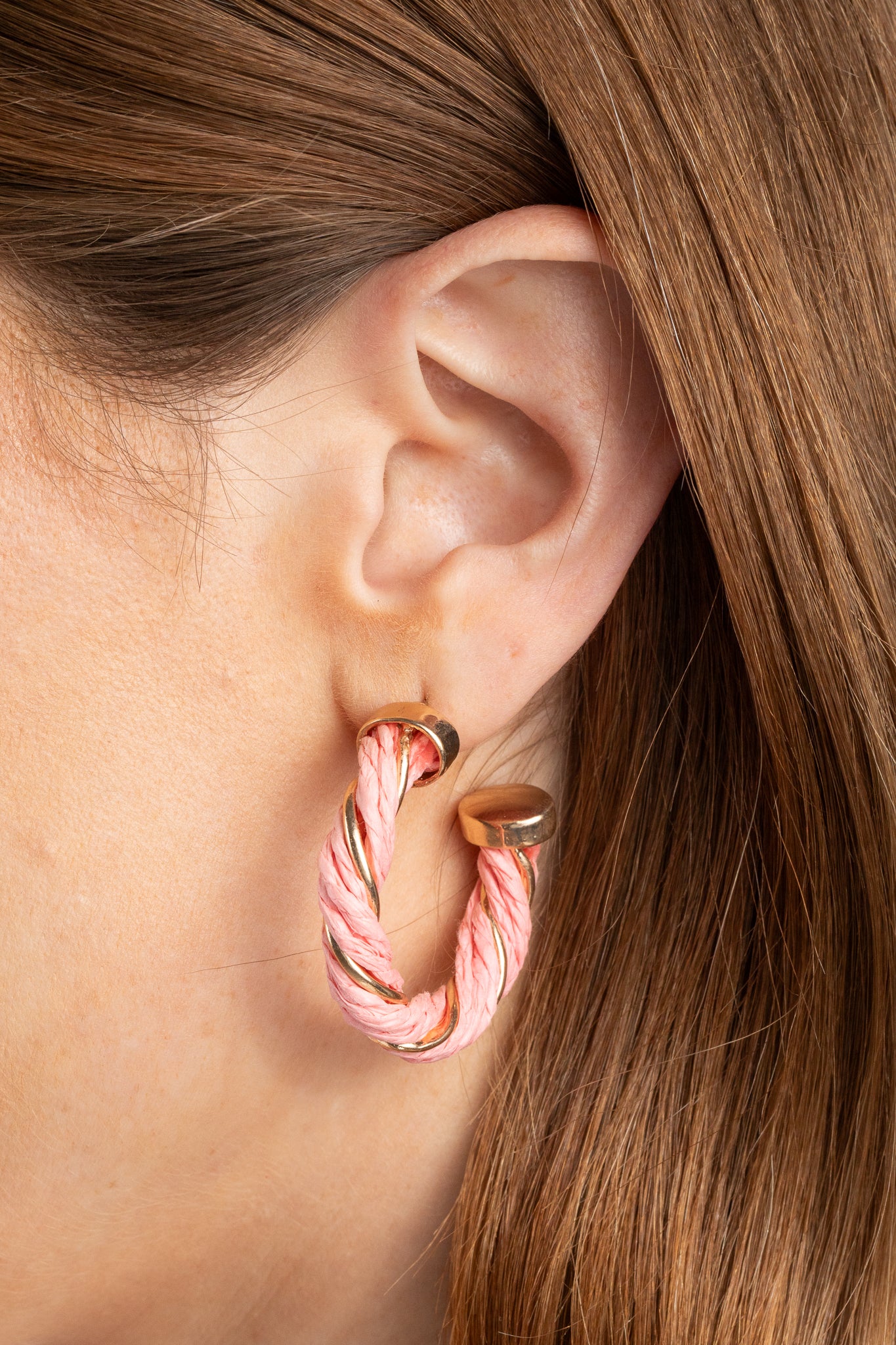 Abby Earrings- Pink