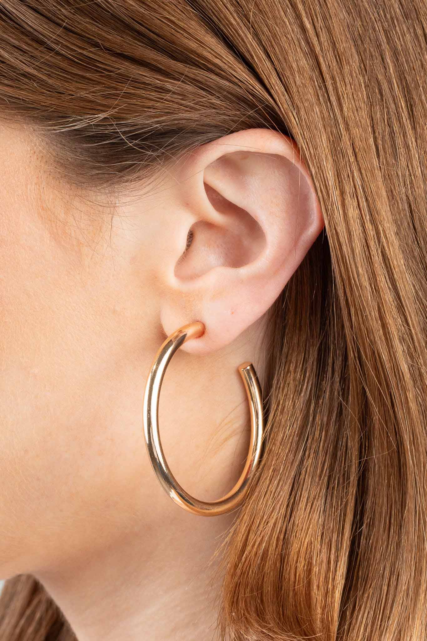 Carley Hoop Earrings 2" Diameter