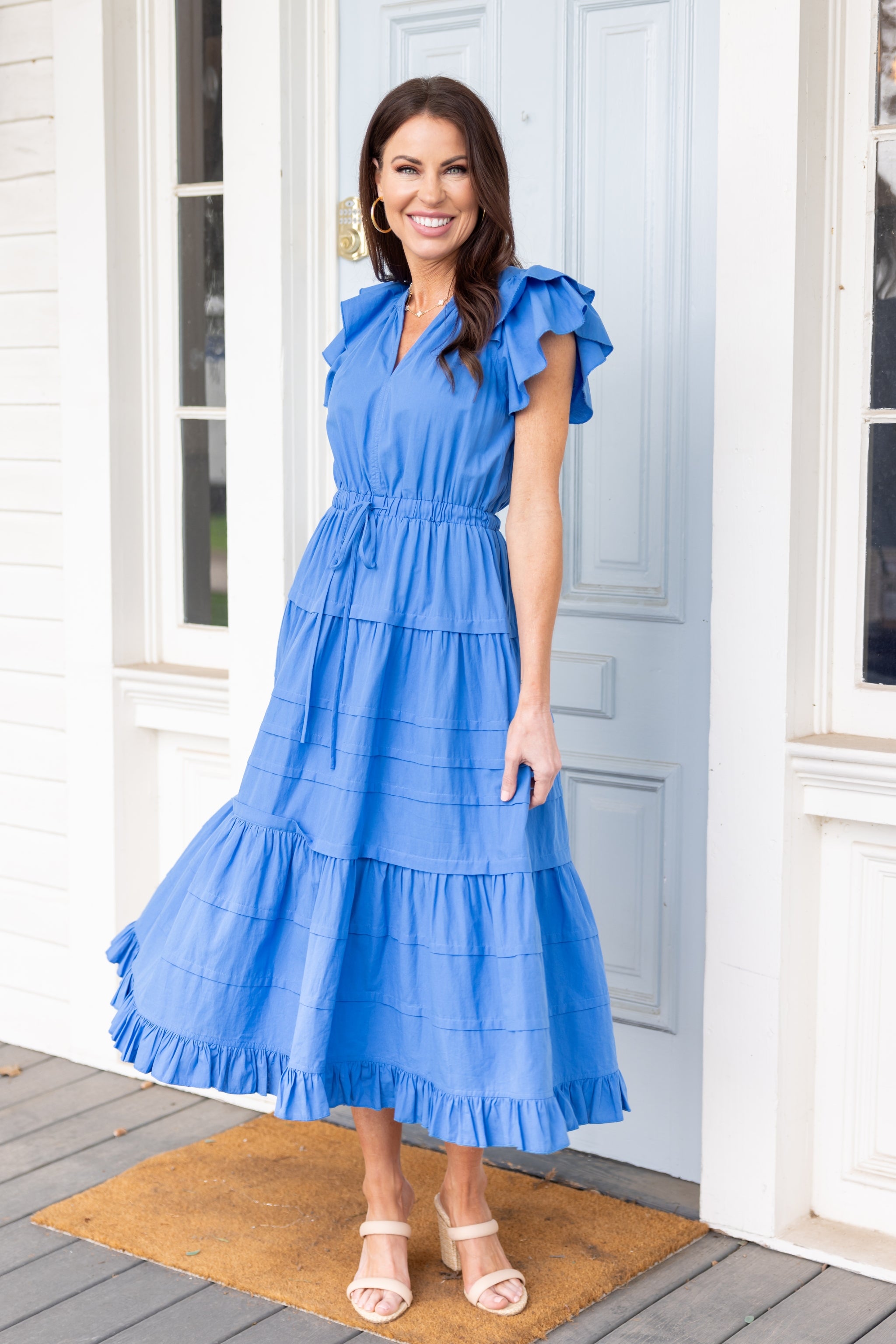 Wyatt Dress- Cobalt Blue