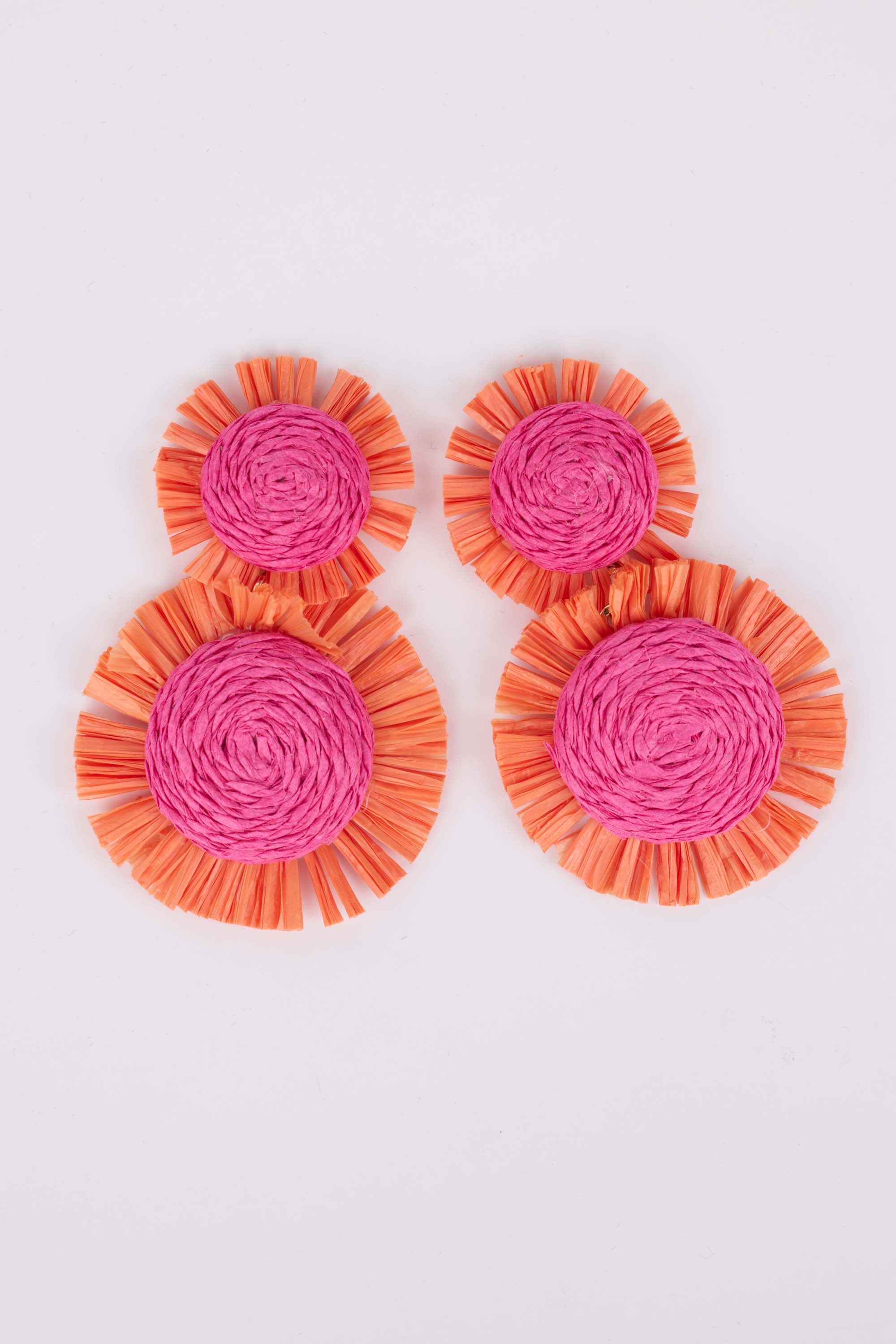 Layna Earrings- Pink