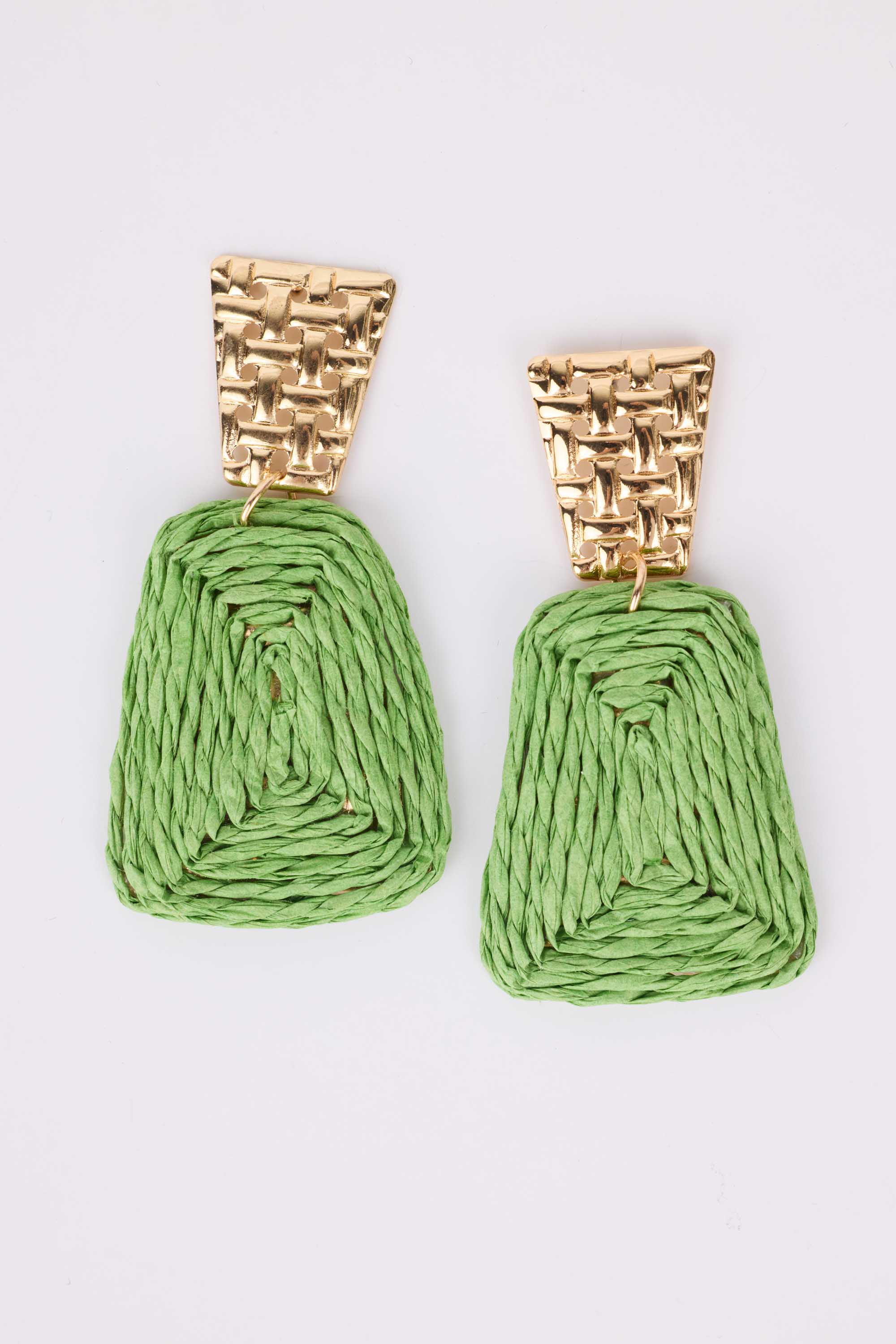 Jamie Earrings- Lime