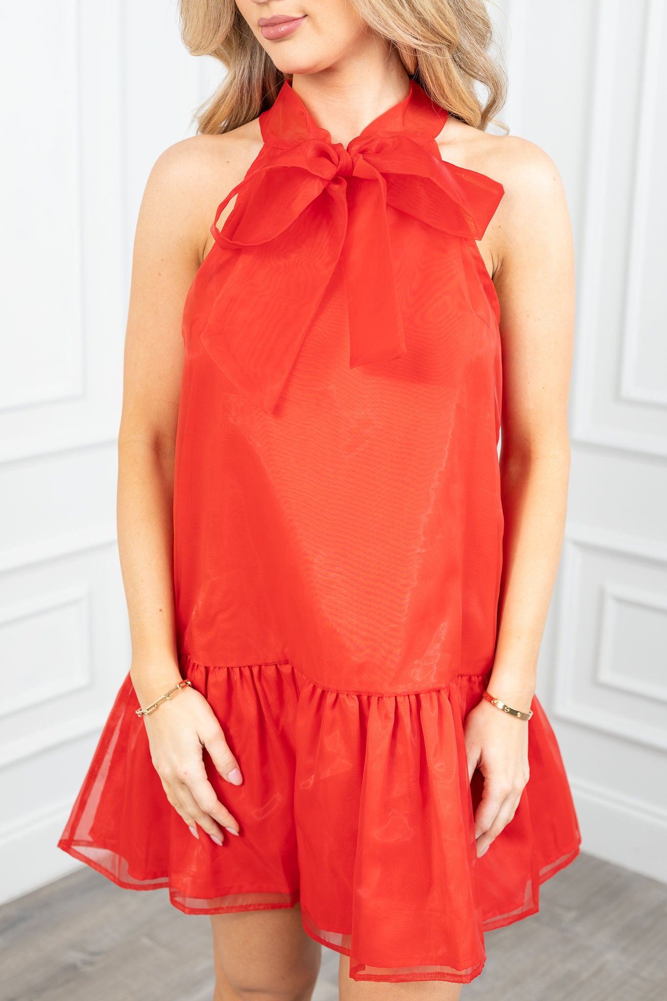 Keila Dress- Red