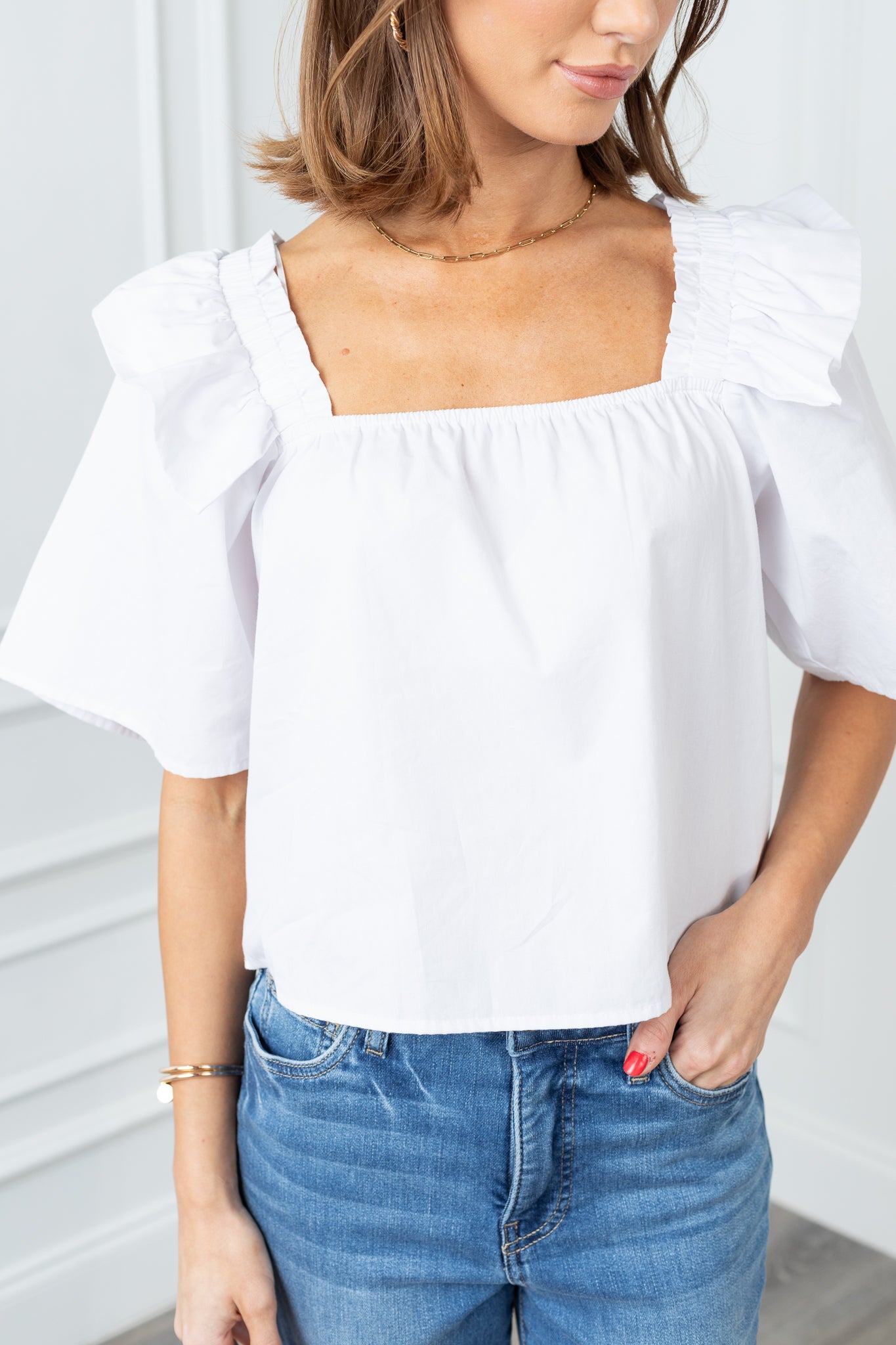 Wendy Top- White