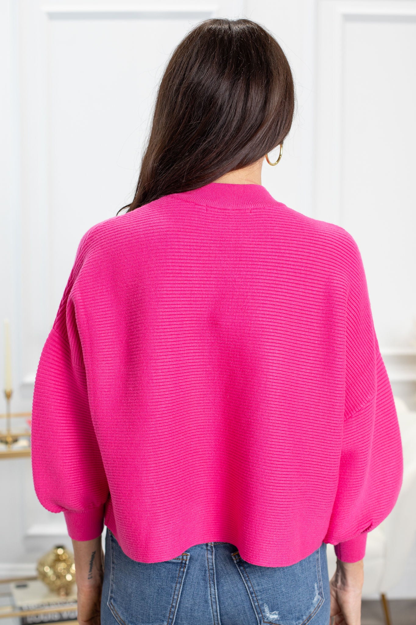 Marguerite Sweater- Pink