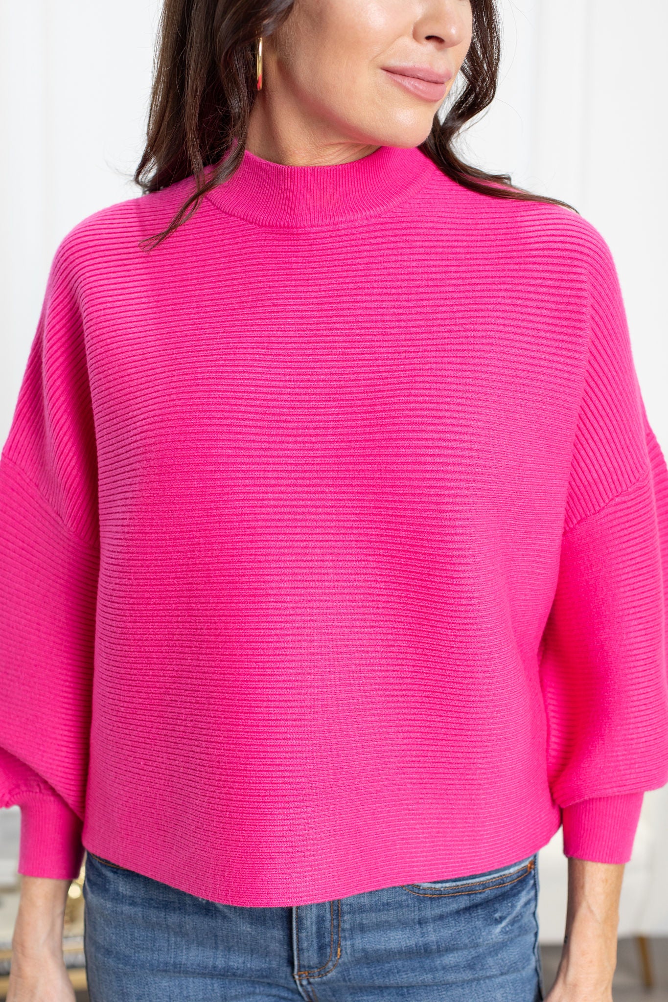 Marguerite Sweater- Pink