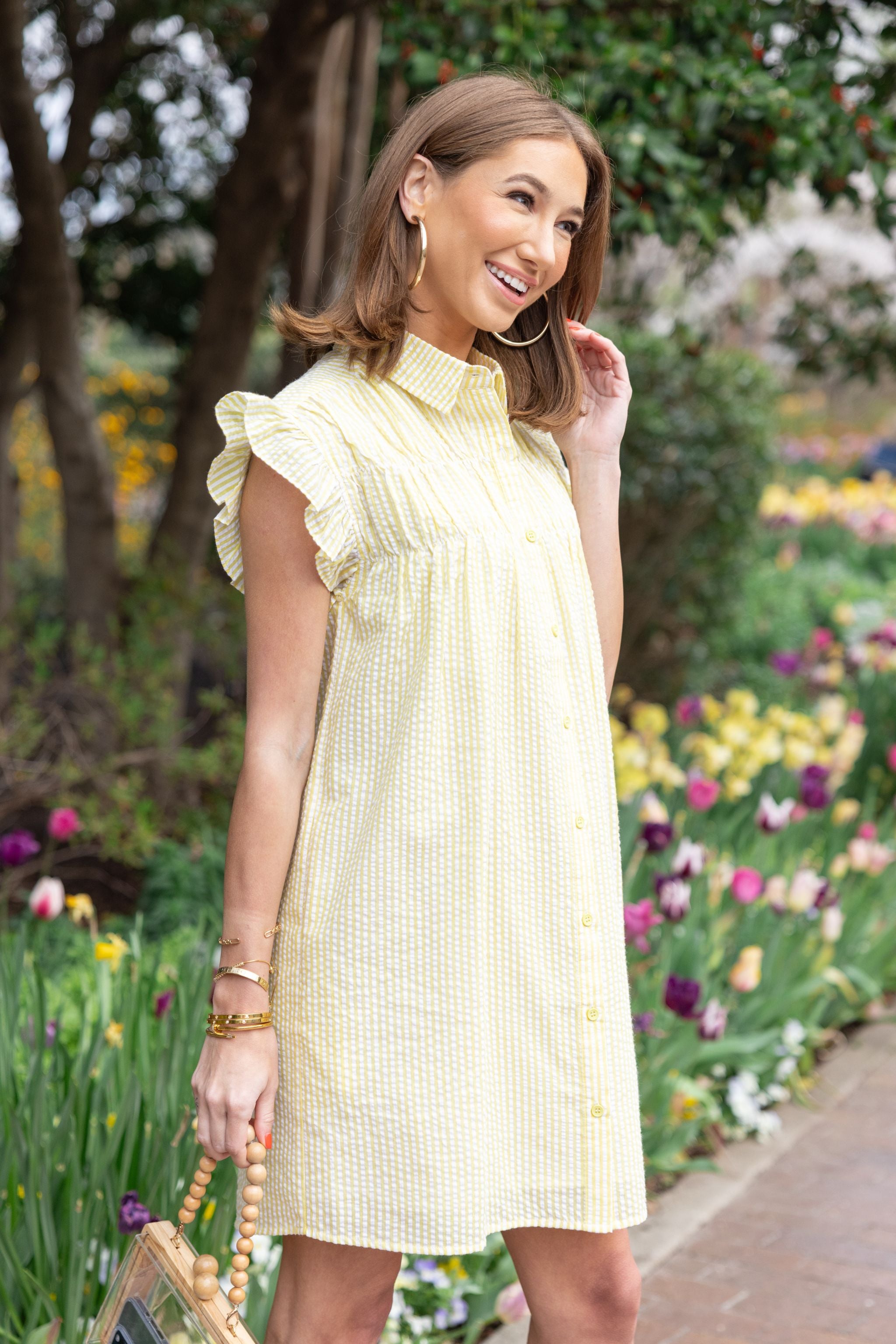 Lisa Dress- Yellow