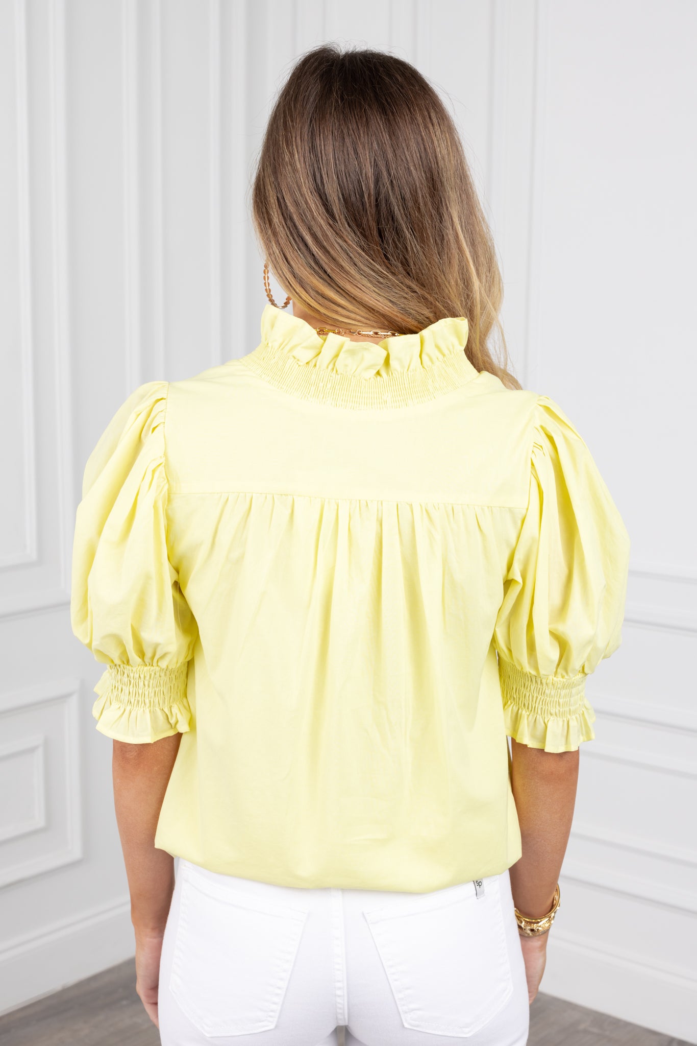 Juliana Top- Yellow