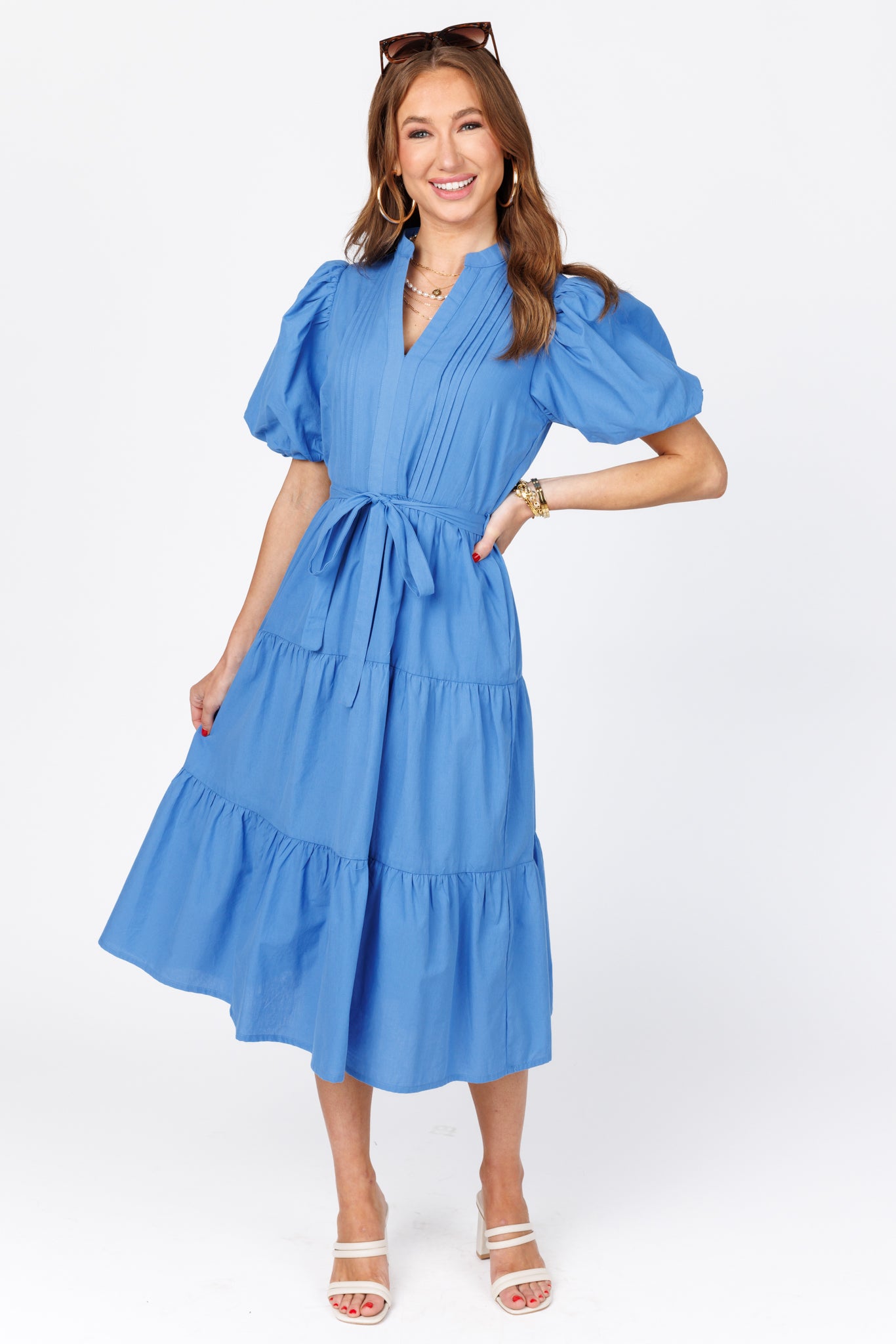 Joelle Dress- Blue