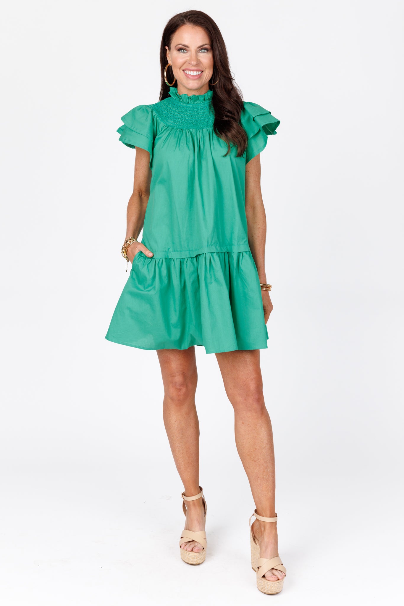 Alyce Dress- Green