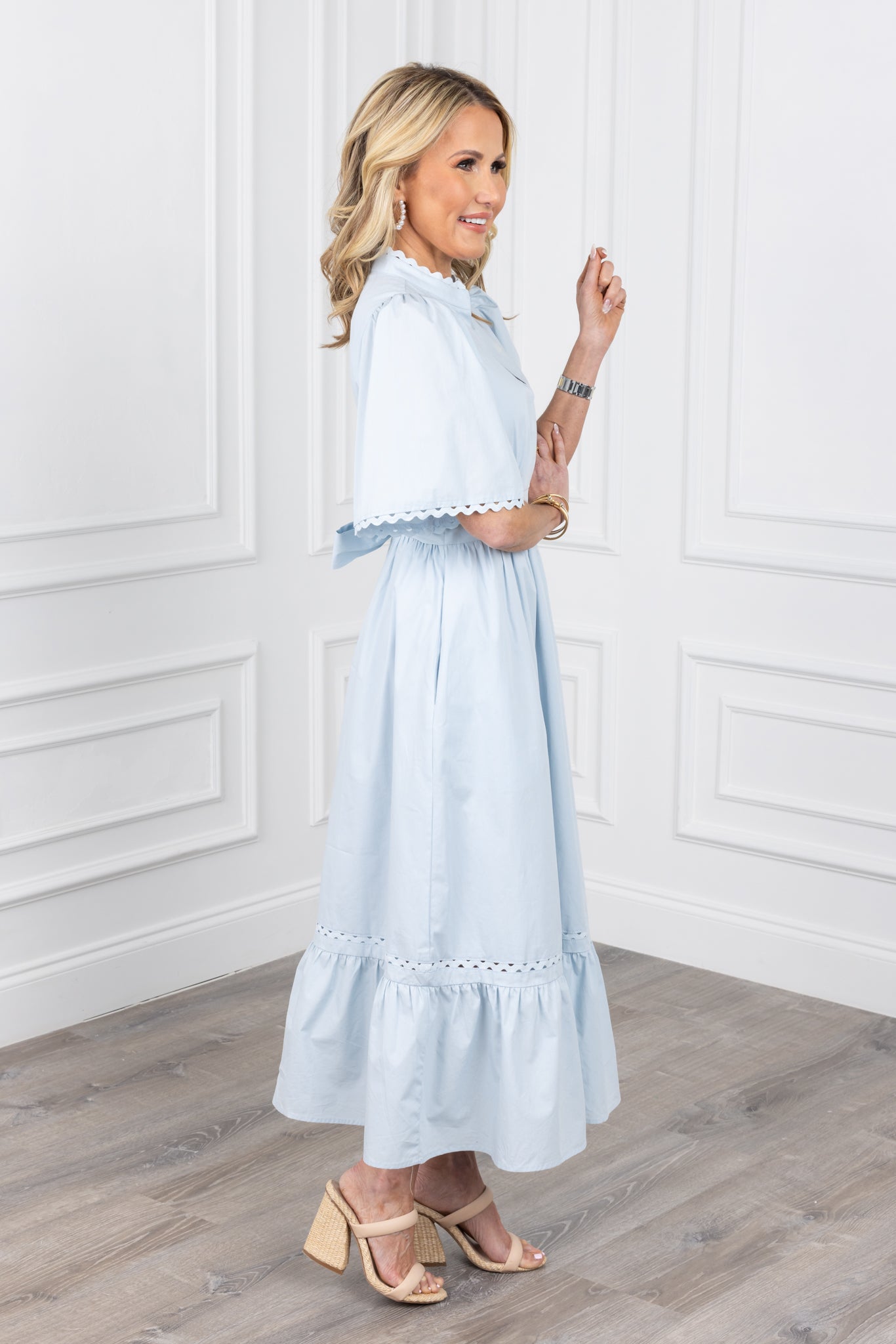 Sutton Dress- Blue