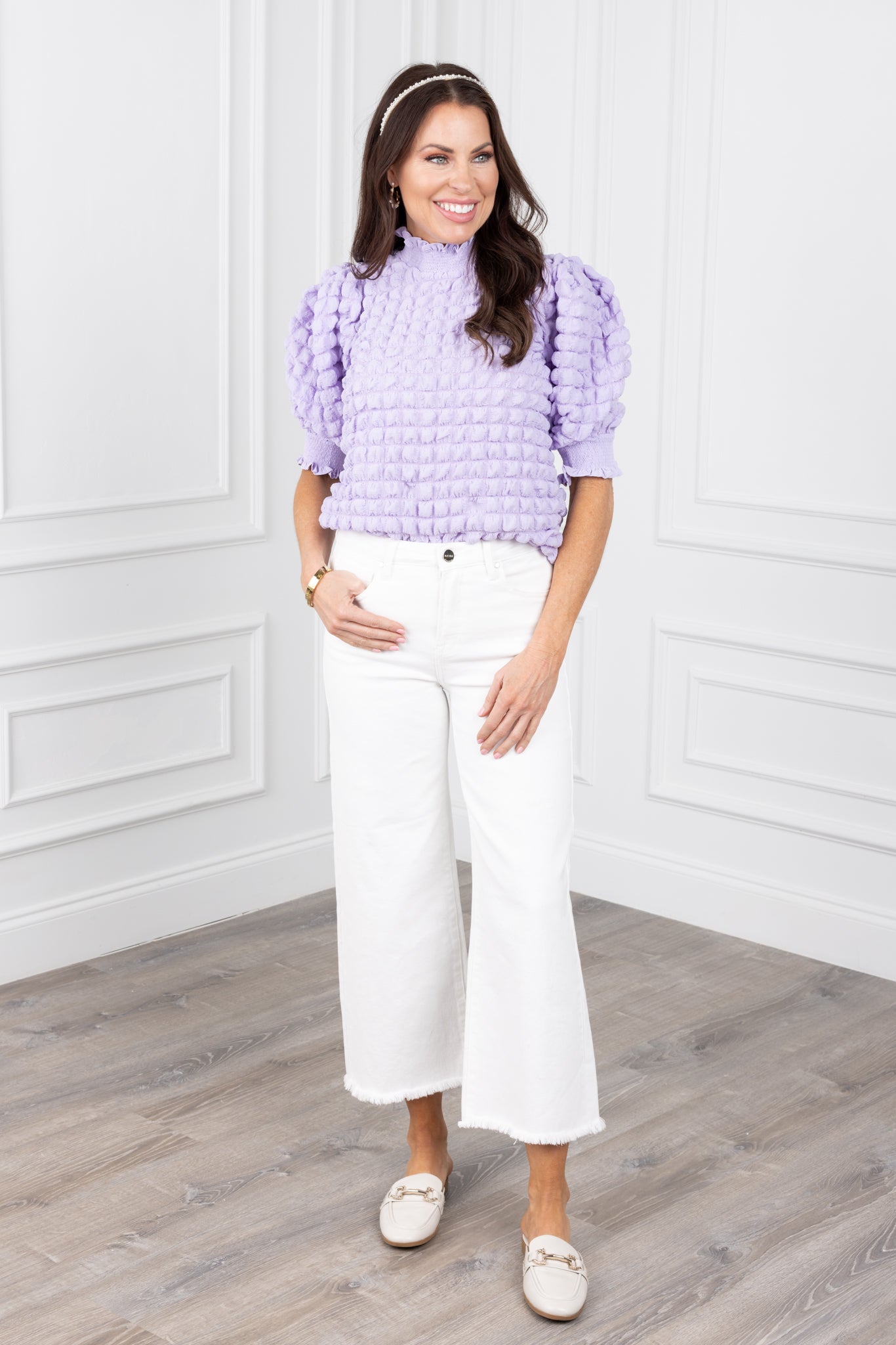 Sloane Top- Berry