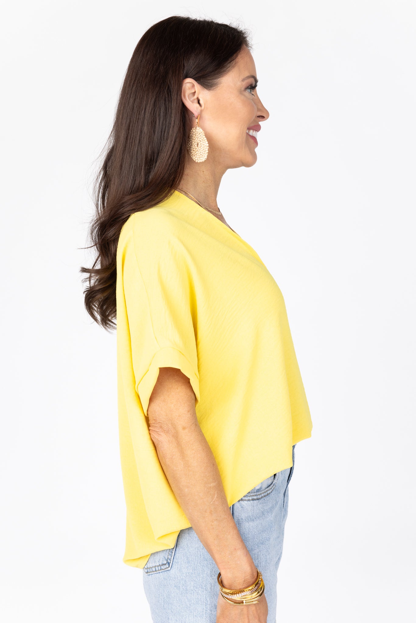 Gabriella Top- Yellow