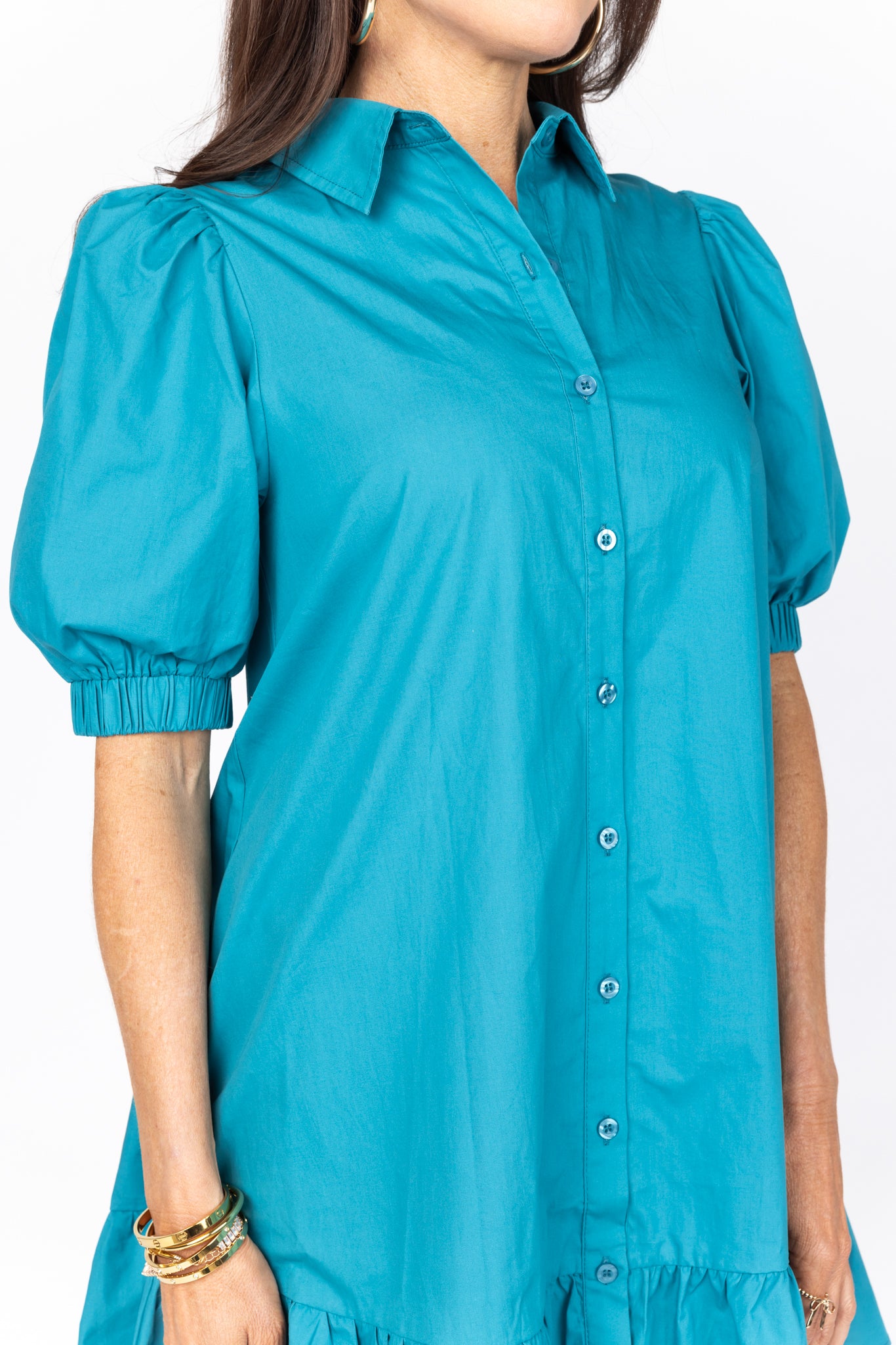 Tasha Dress- Turquoise