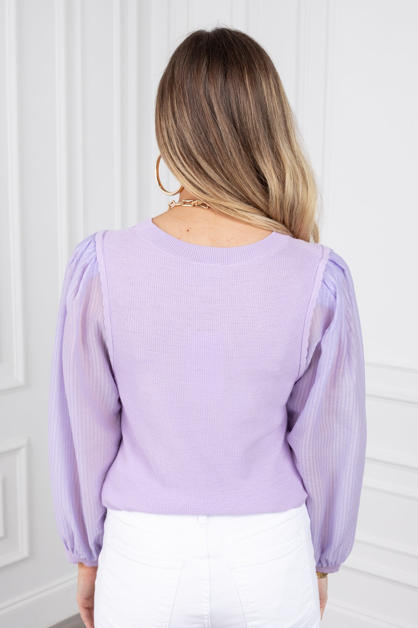 Gabby Top- Lilac