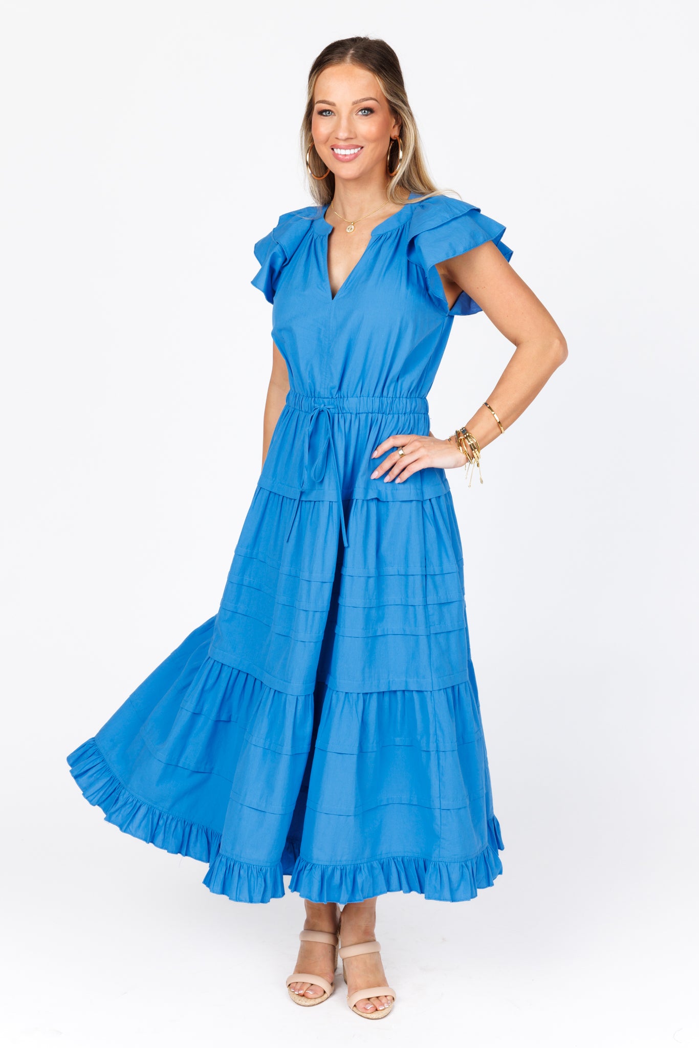 Wyatt Dress- Cobalt Blue