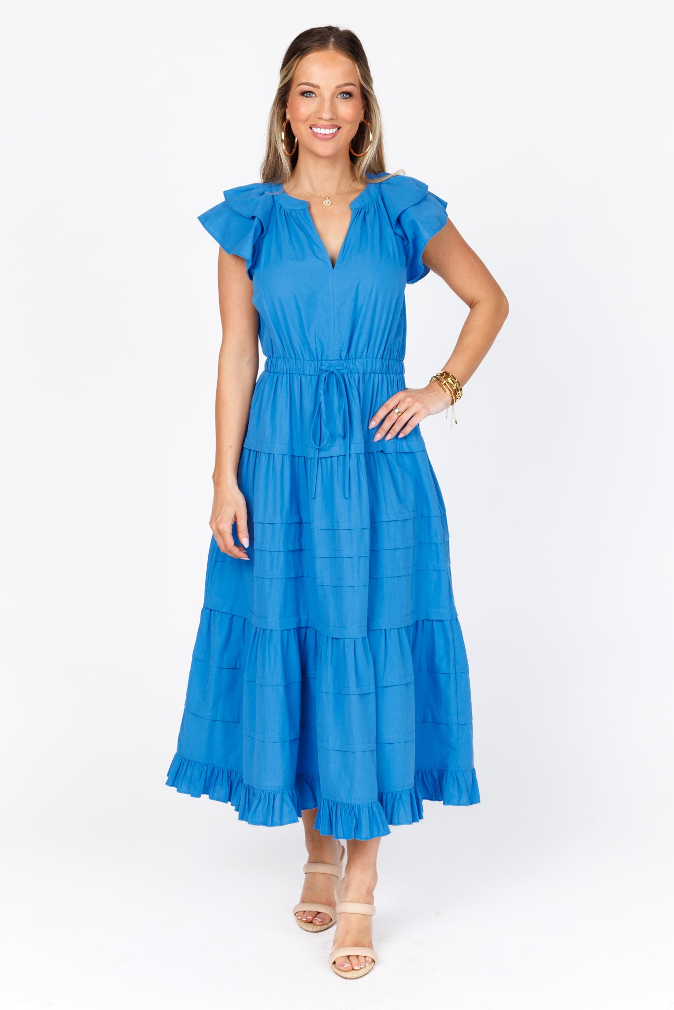 Wyatt Dress- Cobalt Blue