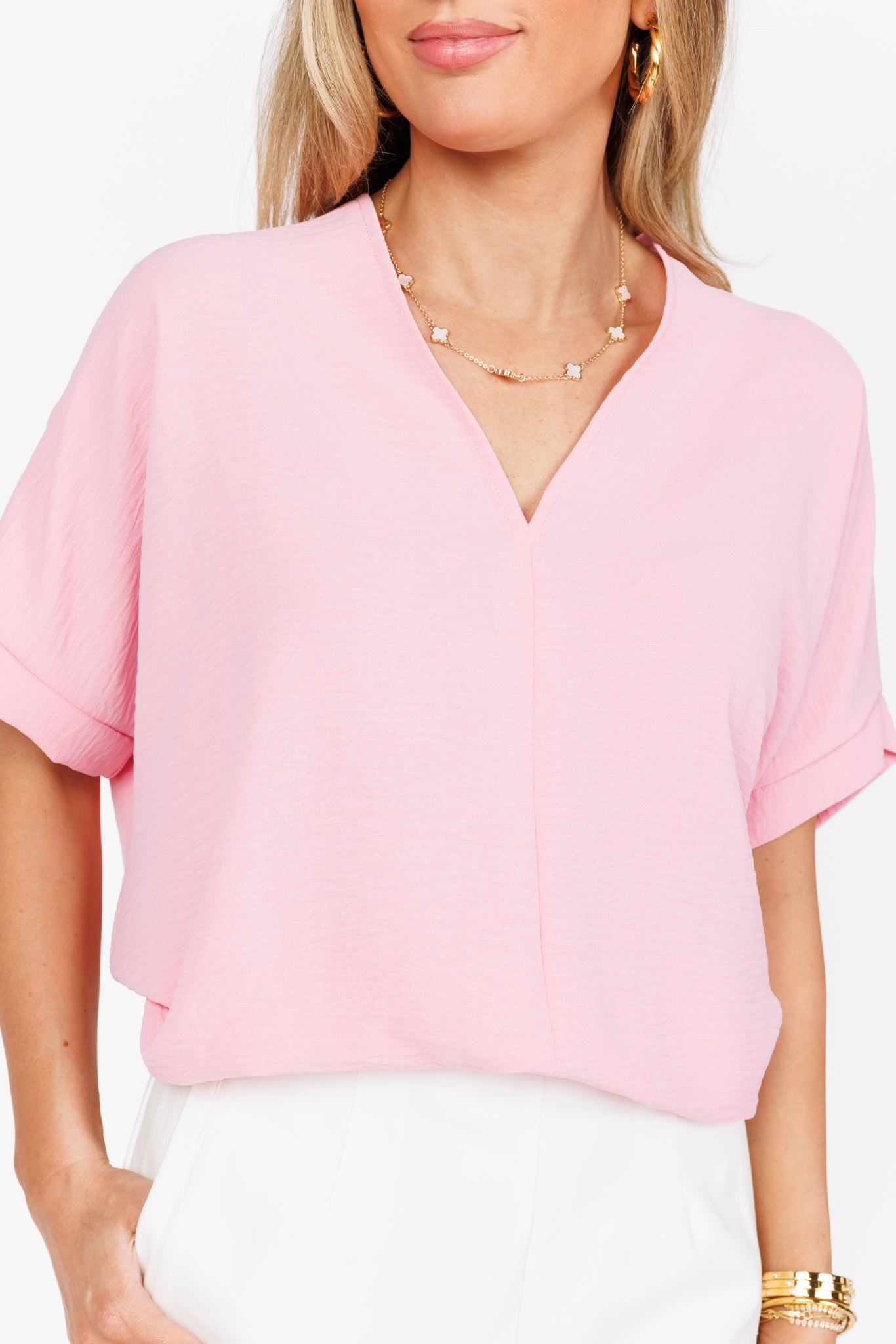 Gabriella Top- Pink