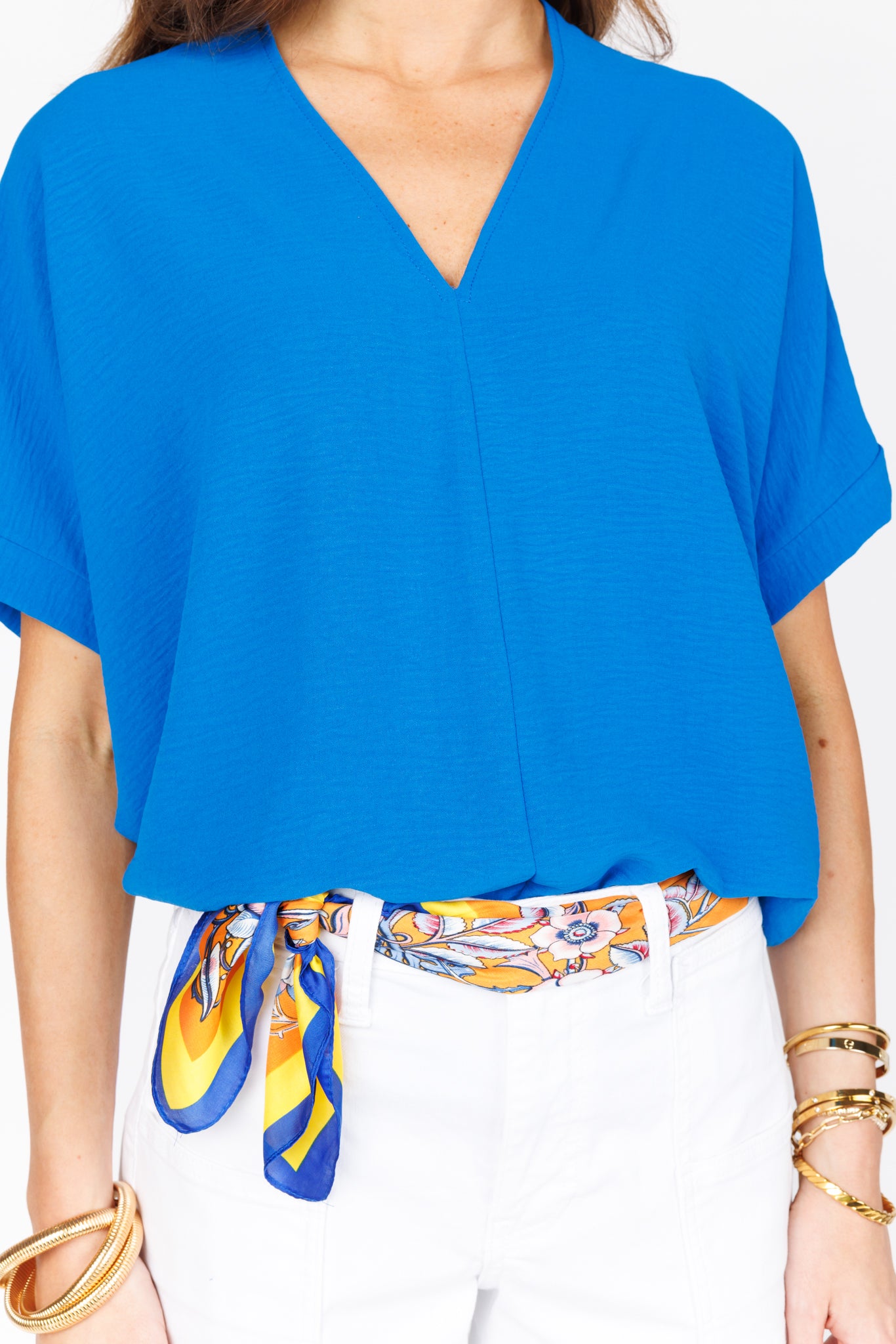 Gabriella Top- Blue