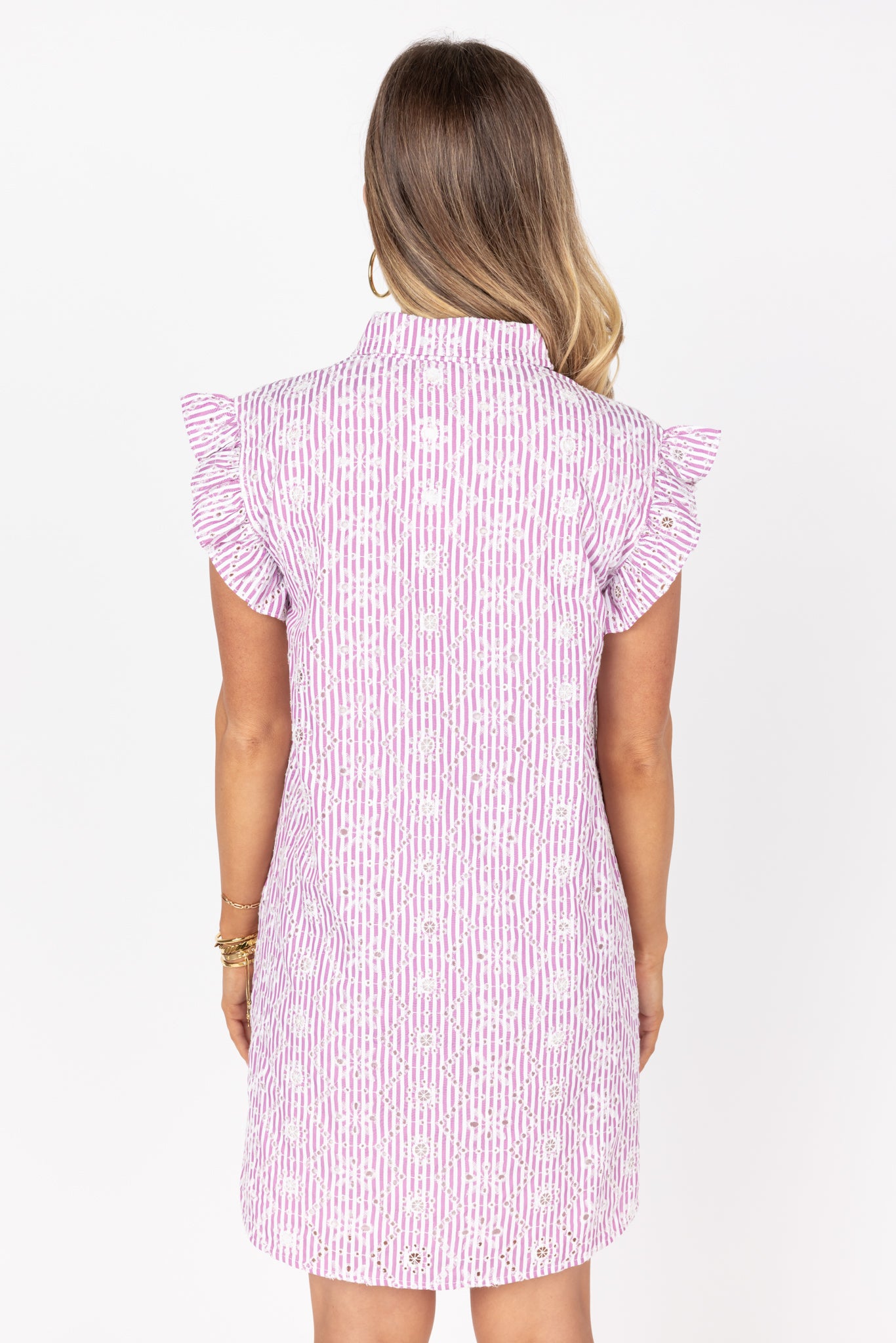 Gentry Dress- Berry