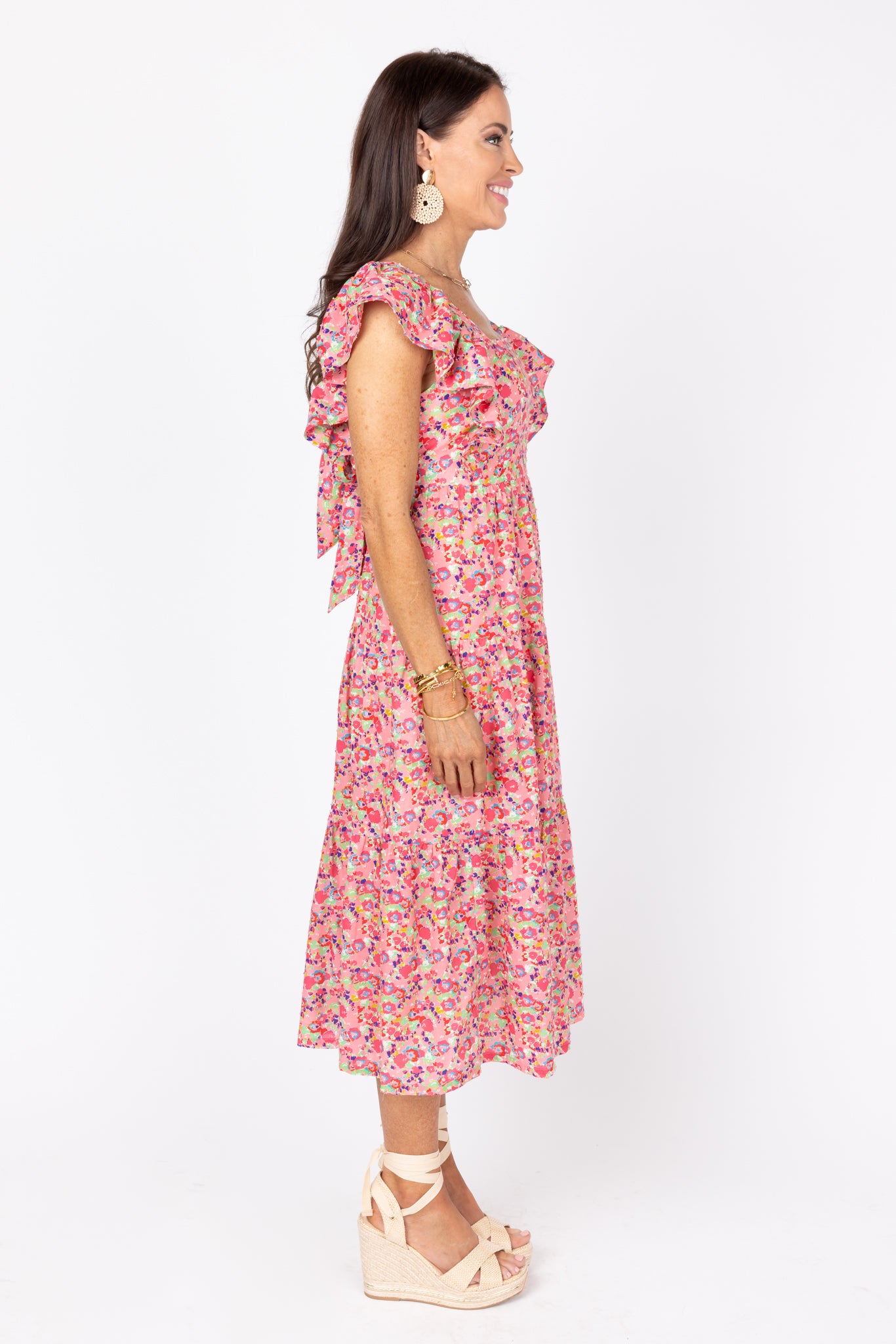 Eloise Dress- Bougainvillea- Crosby by Mollie Burch