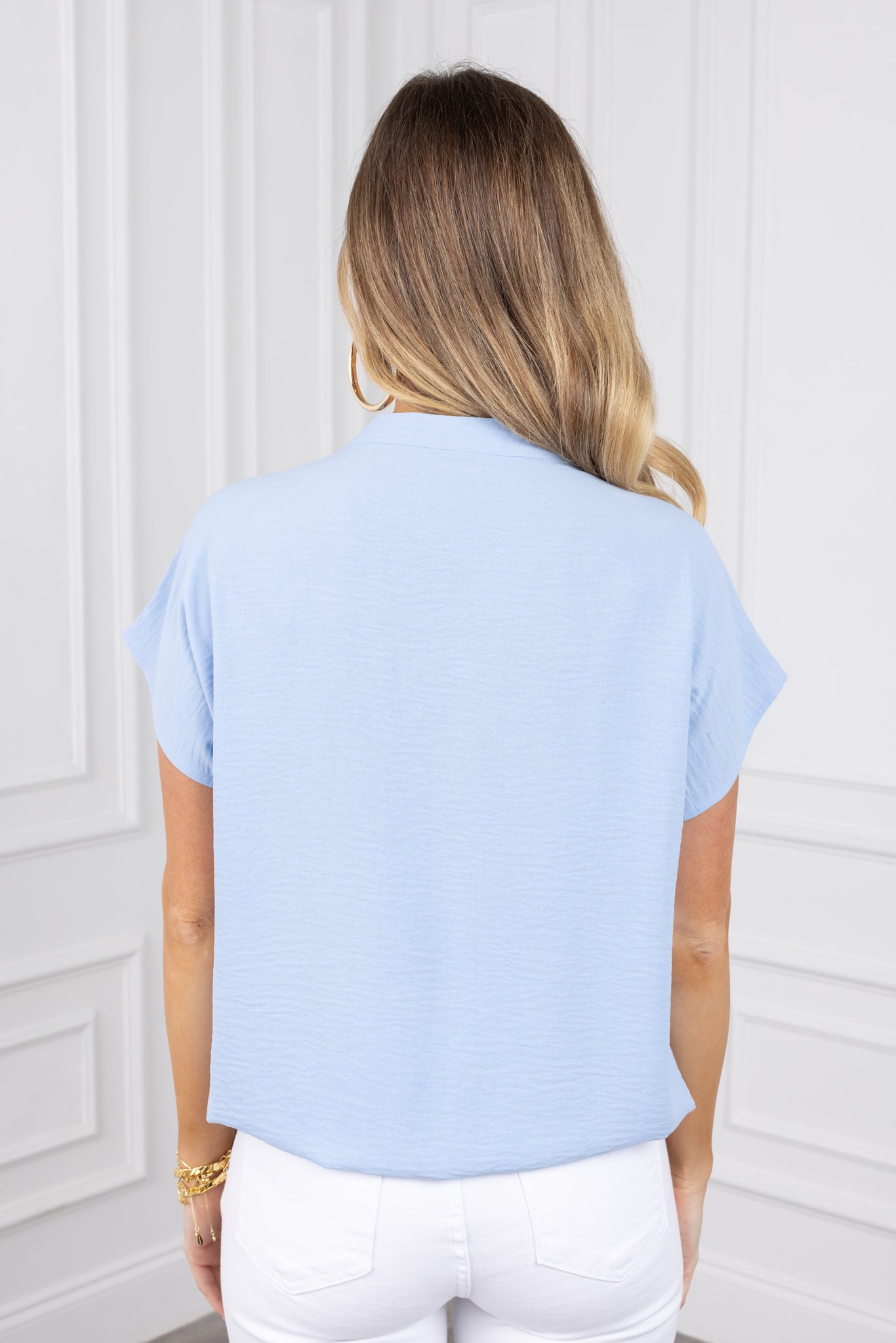 Kathleen Top- Blue