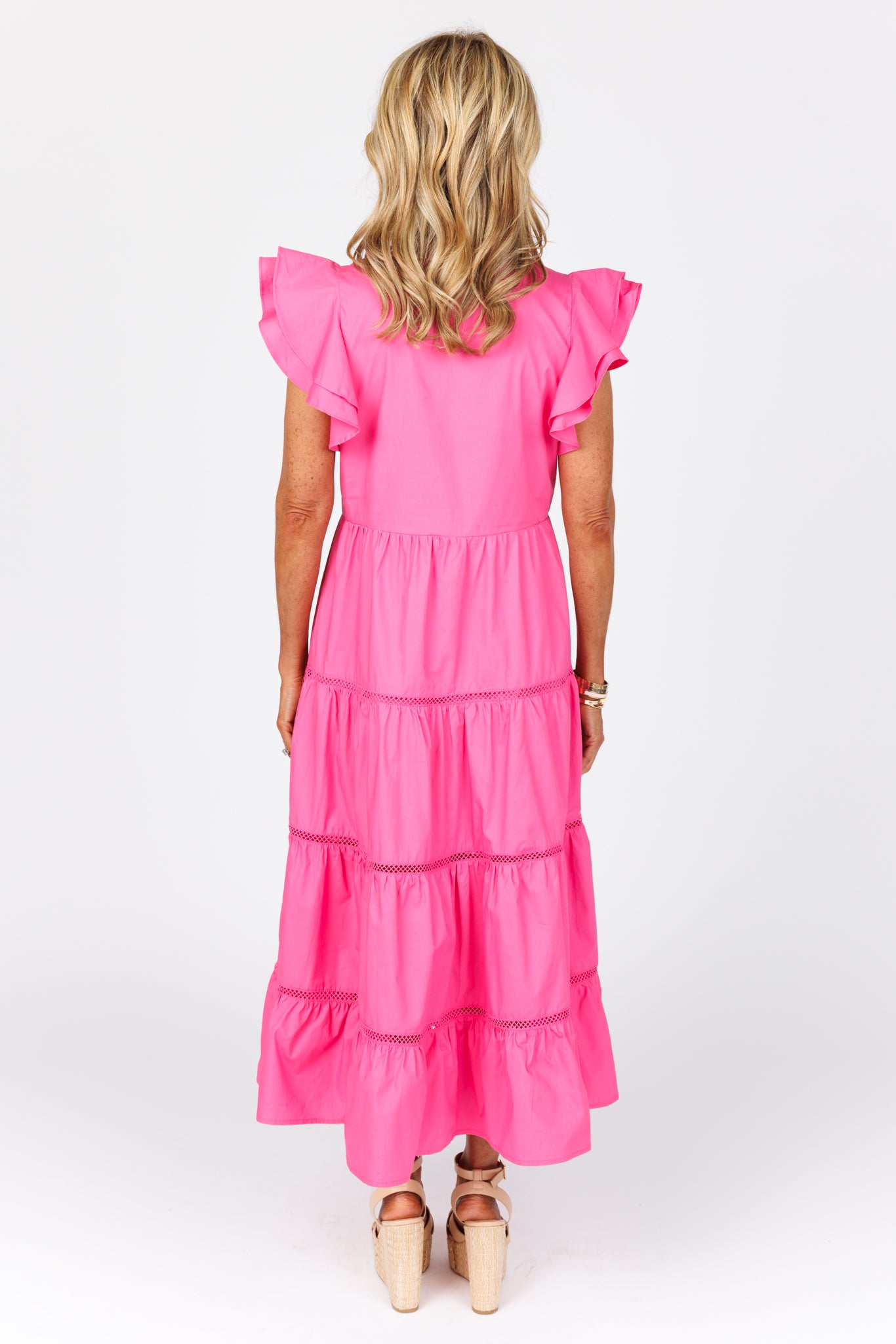 Lorraine Dress- Pink