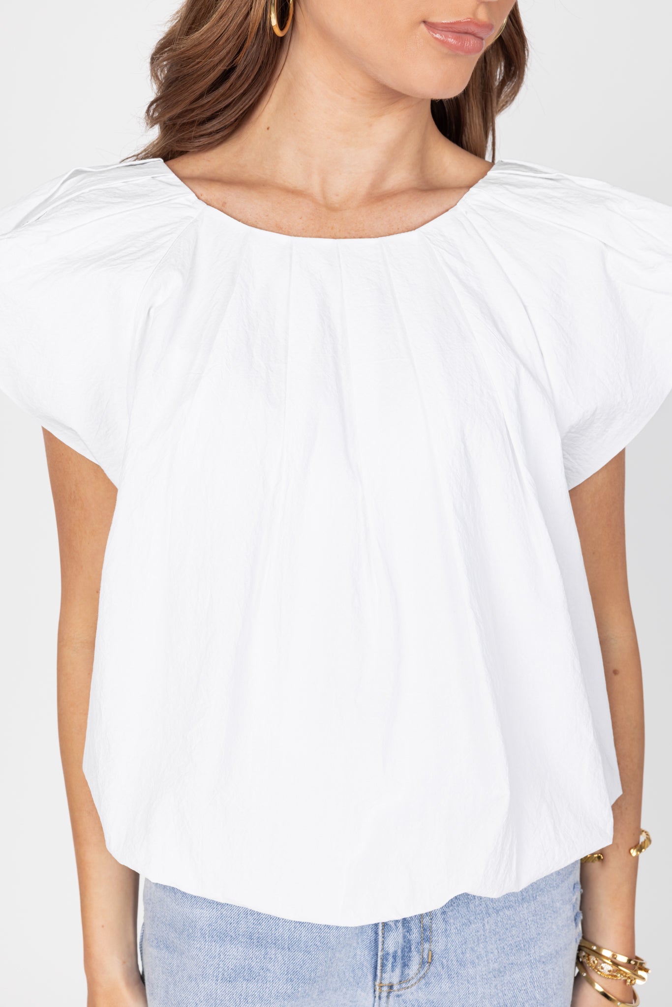 Maribel Top- White