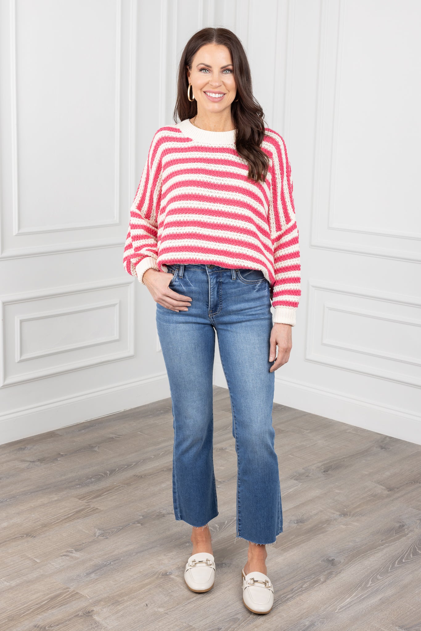 Colby Sweater- Pink