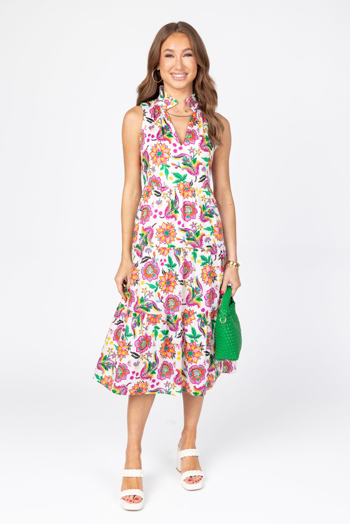 Wesley Dress- Floral Festival- Crosby by Mollie Burch