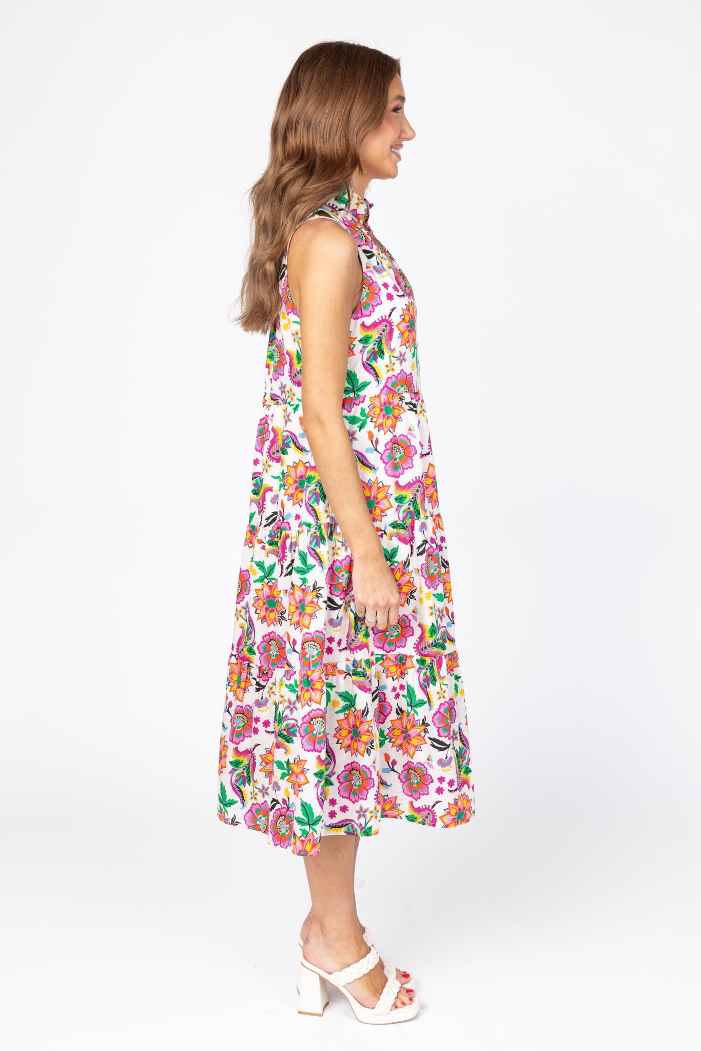 Wesley Dress- Floral Festival- Crosby by Mollie Burch