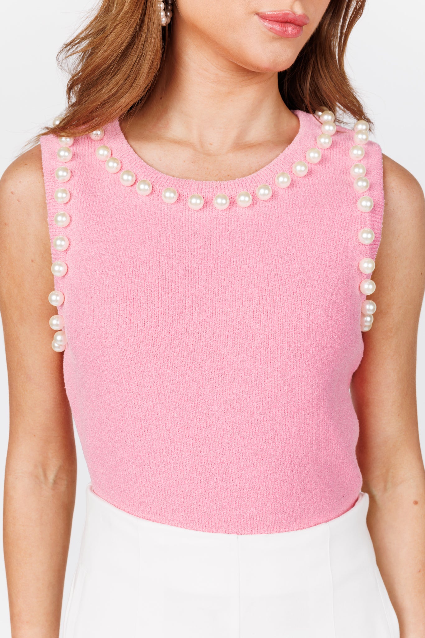 Ansley Top- Pink